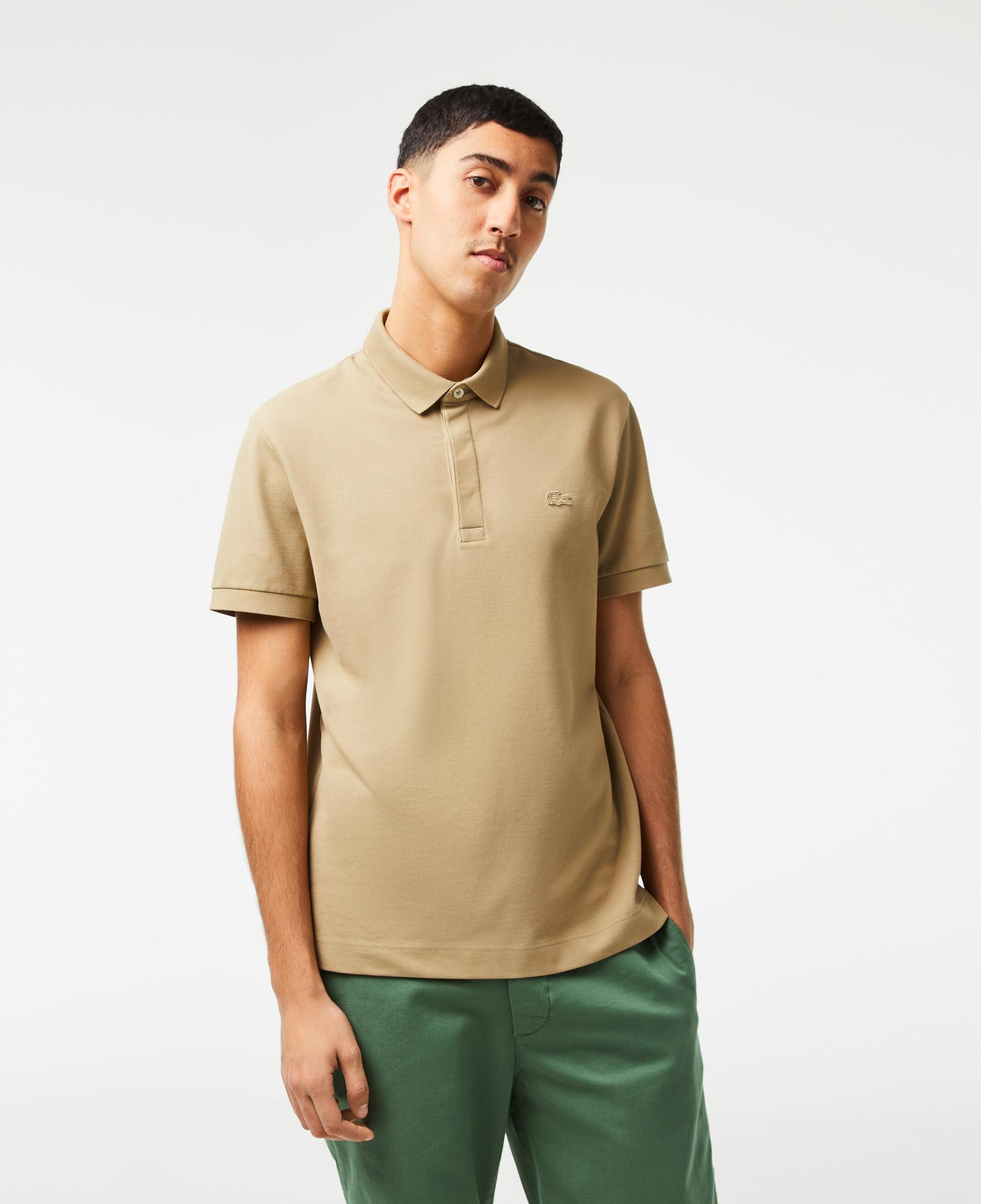 Erkek Regular Fit Paris Bej Polo