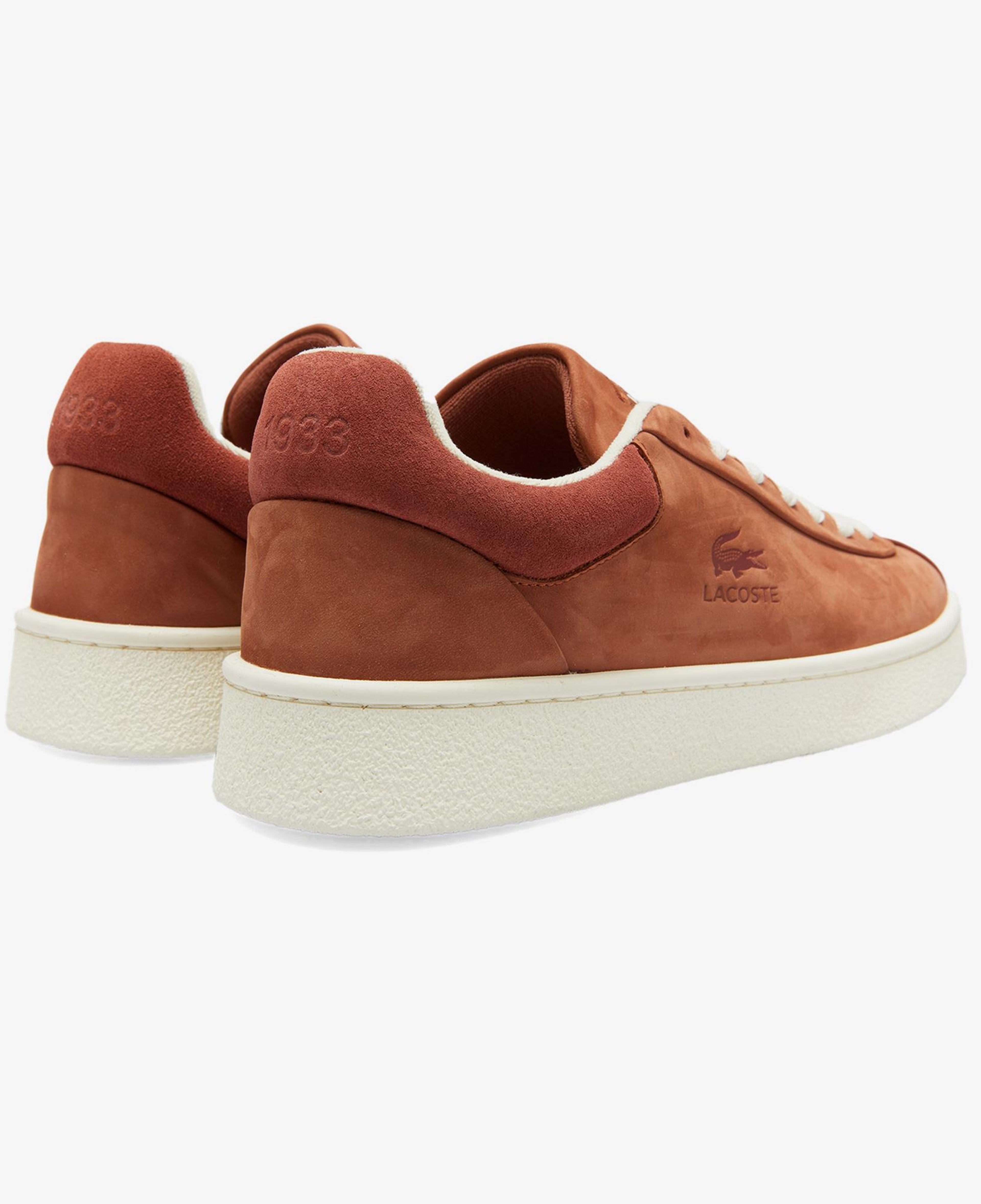 Lacoste Baseshot Pro Leather Erkek Kahverengi Sneaker