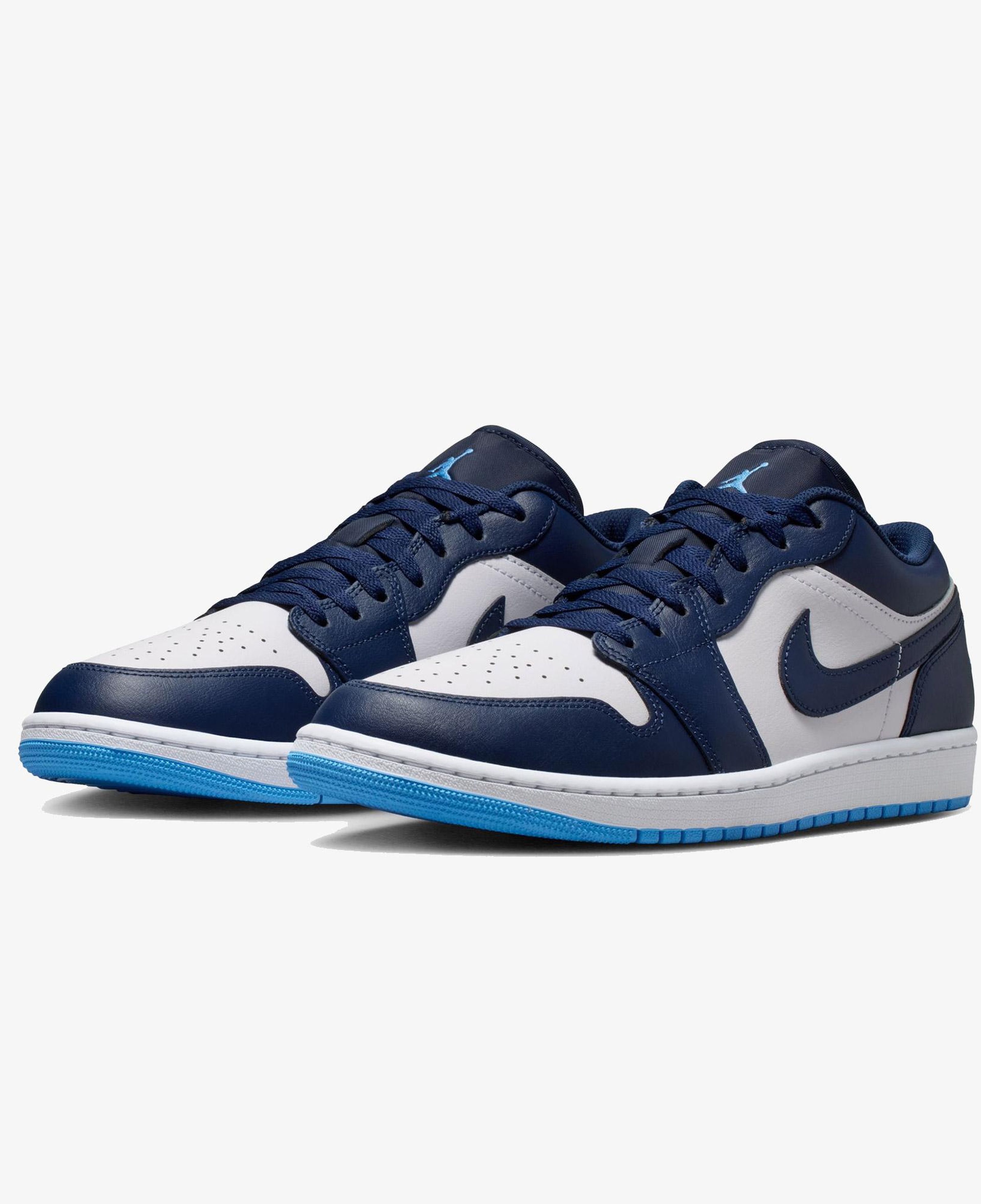 Jordan Air 1 Low Erkek Lacivert Spor Ayakkabı