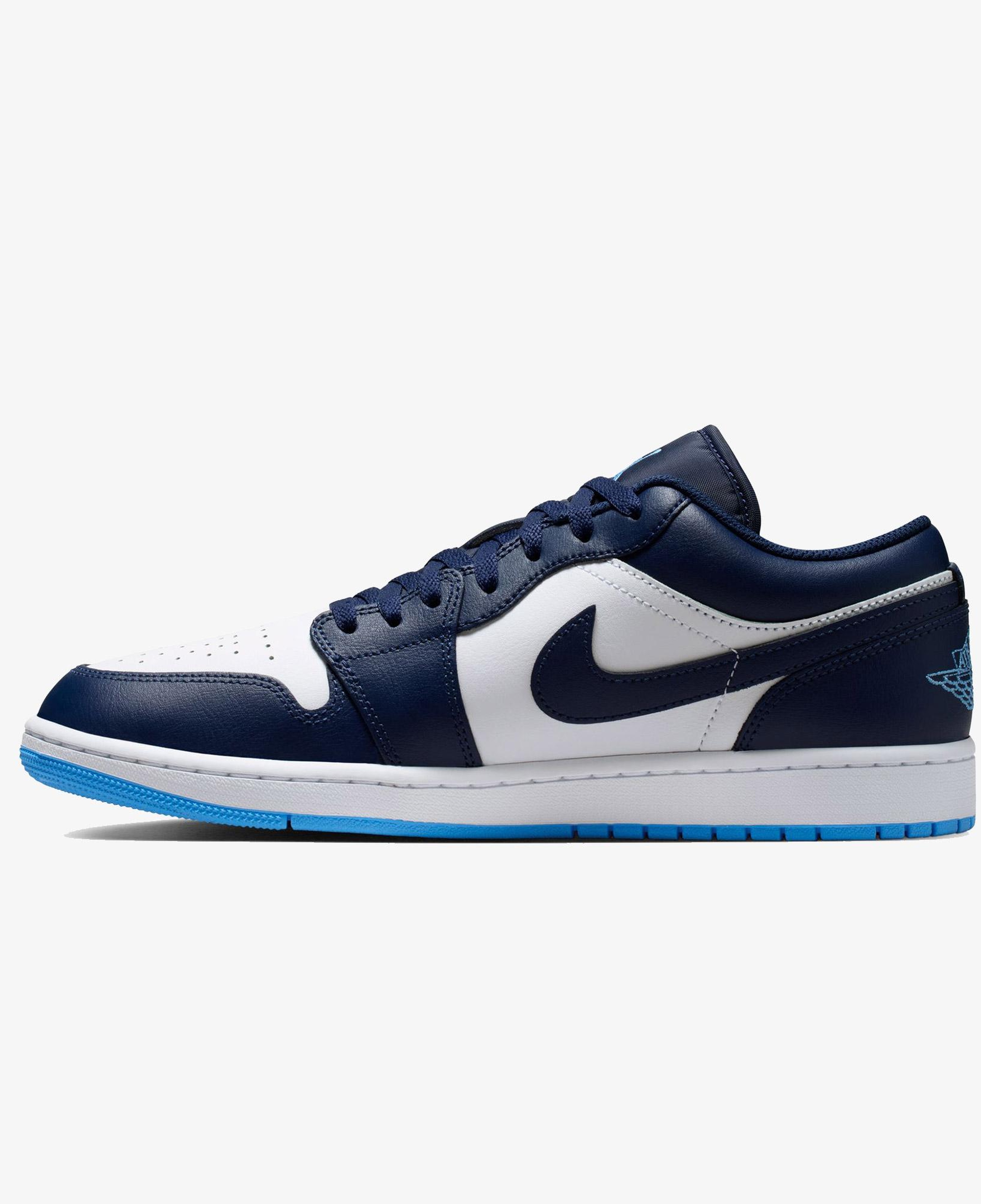 Jordan Air 1 Low Erkek Lacivert Spor Ayakkabı