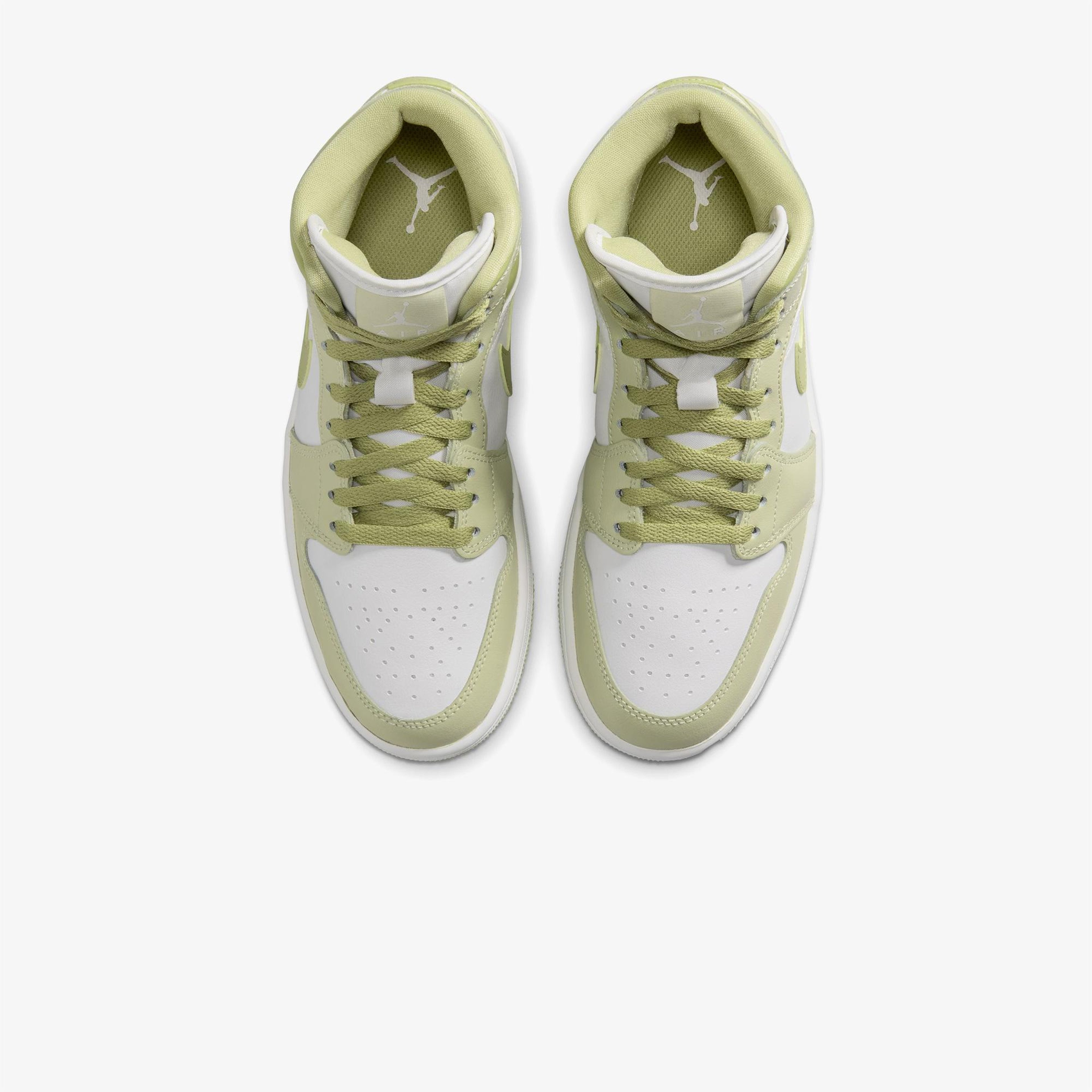 Jordan Air 1 Mid Kadın Yeşil Spor Ayakkabı