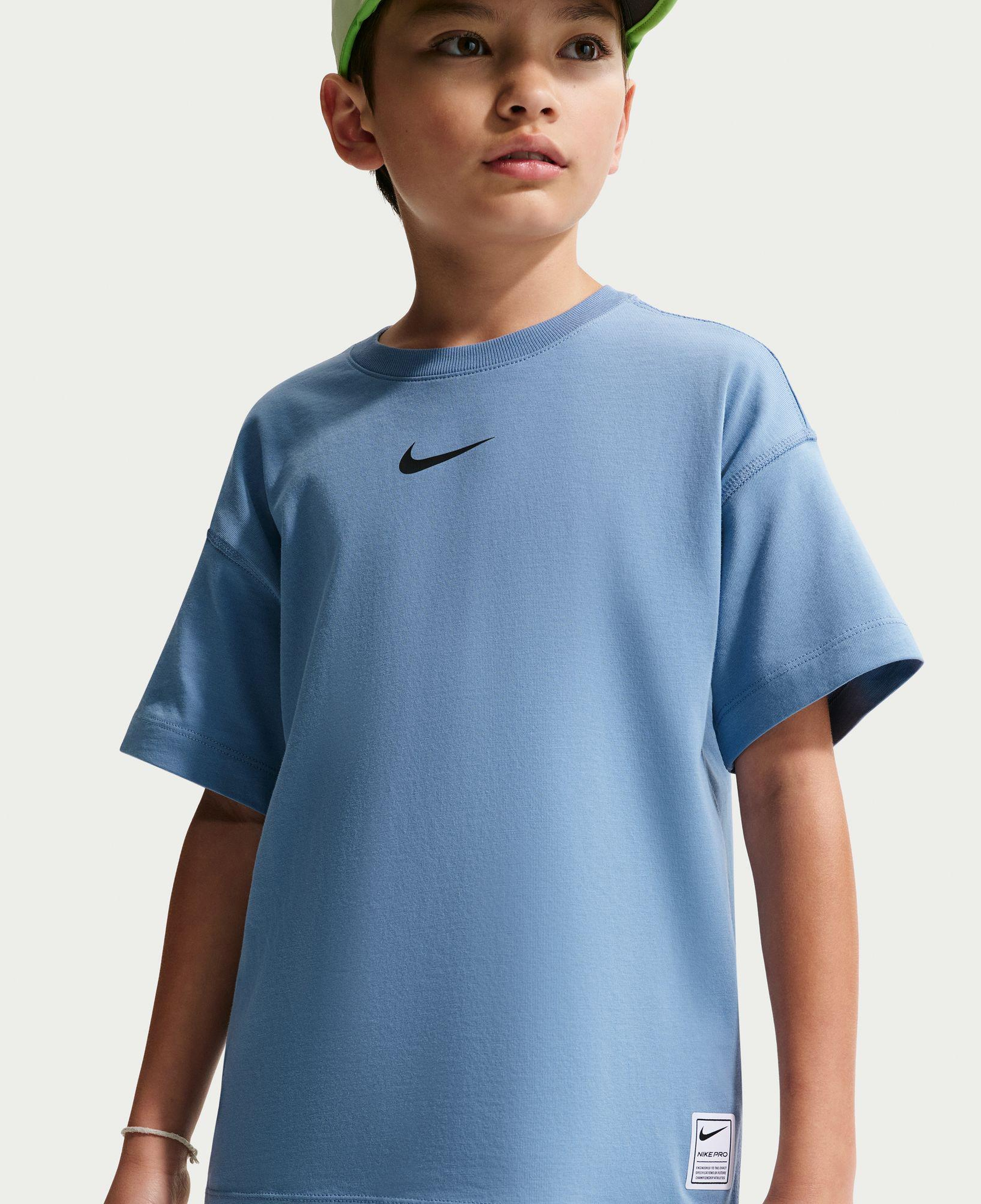 Nike Pro Dri-Fit Performance Çocuk Mavi T-Shirt