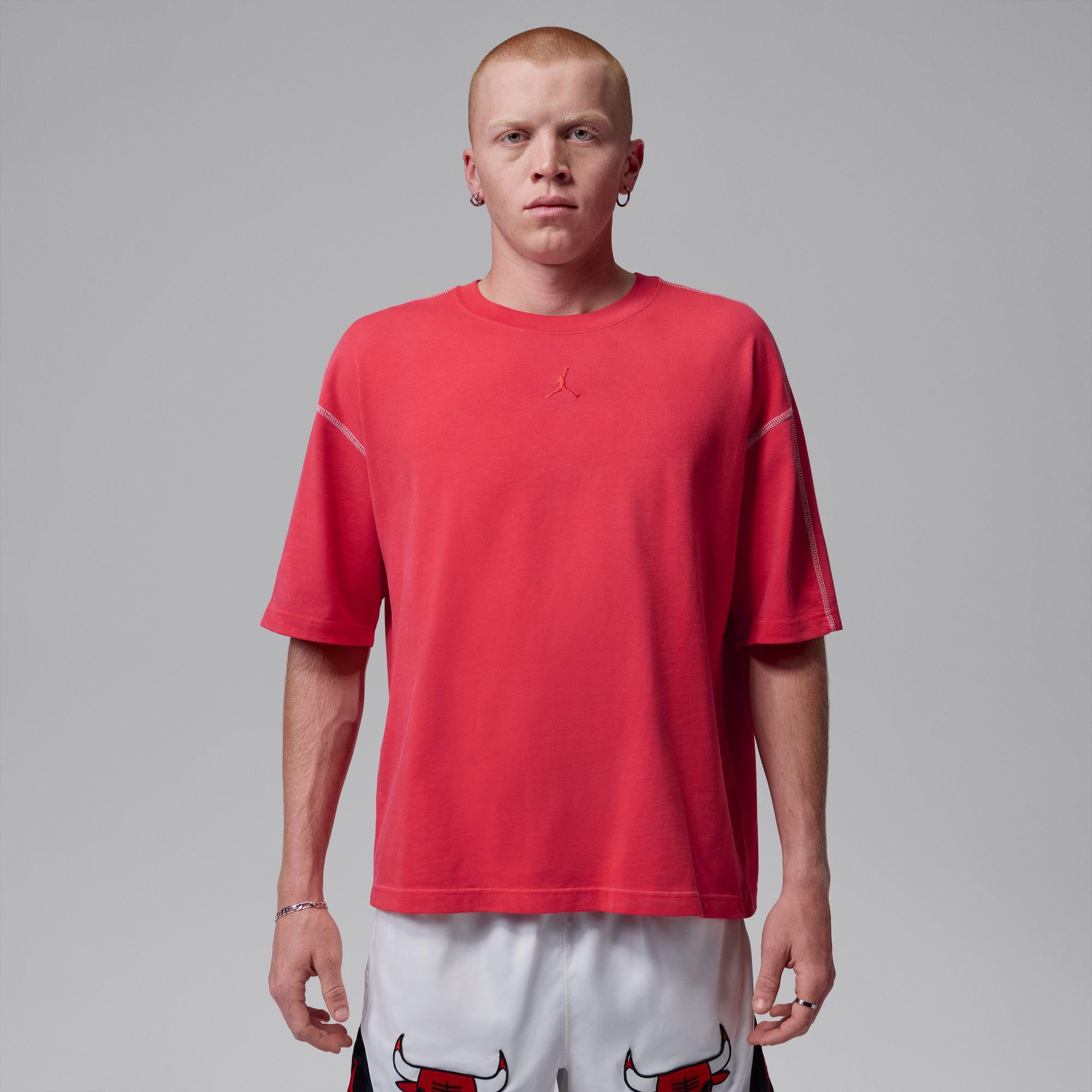 Jordan Flight Heavyweight Erkek Kırmızı T-Shirt