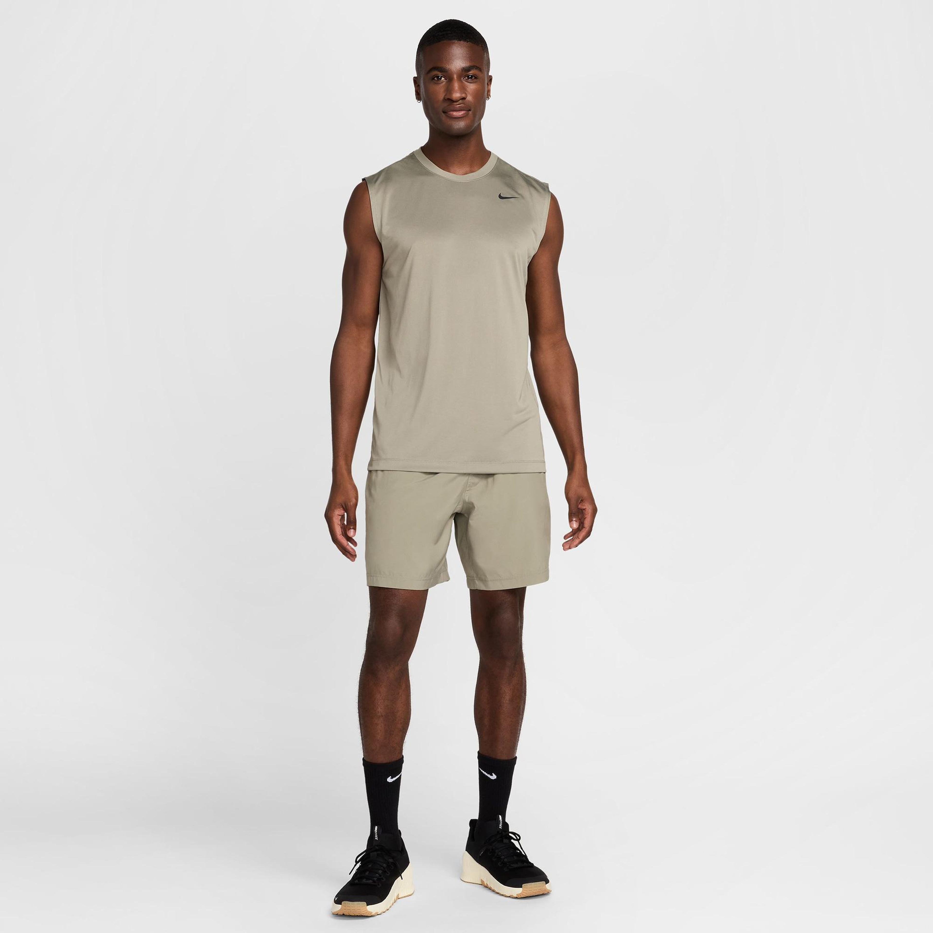 Nike Dri-Fit Form Erkek Bej Şort