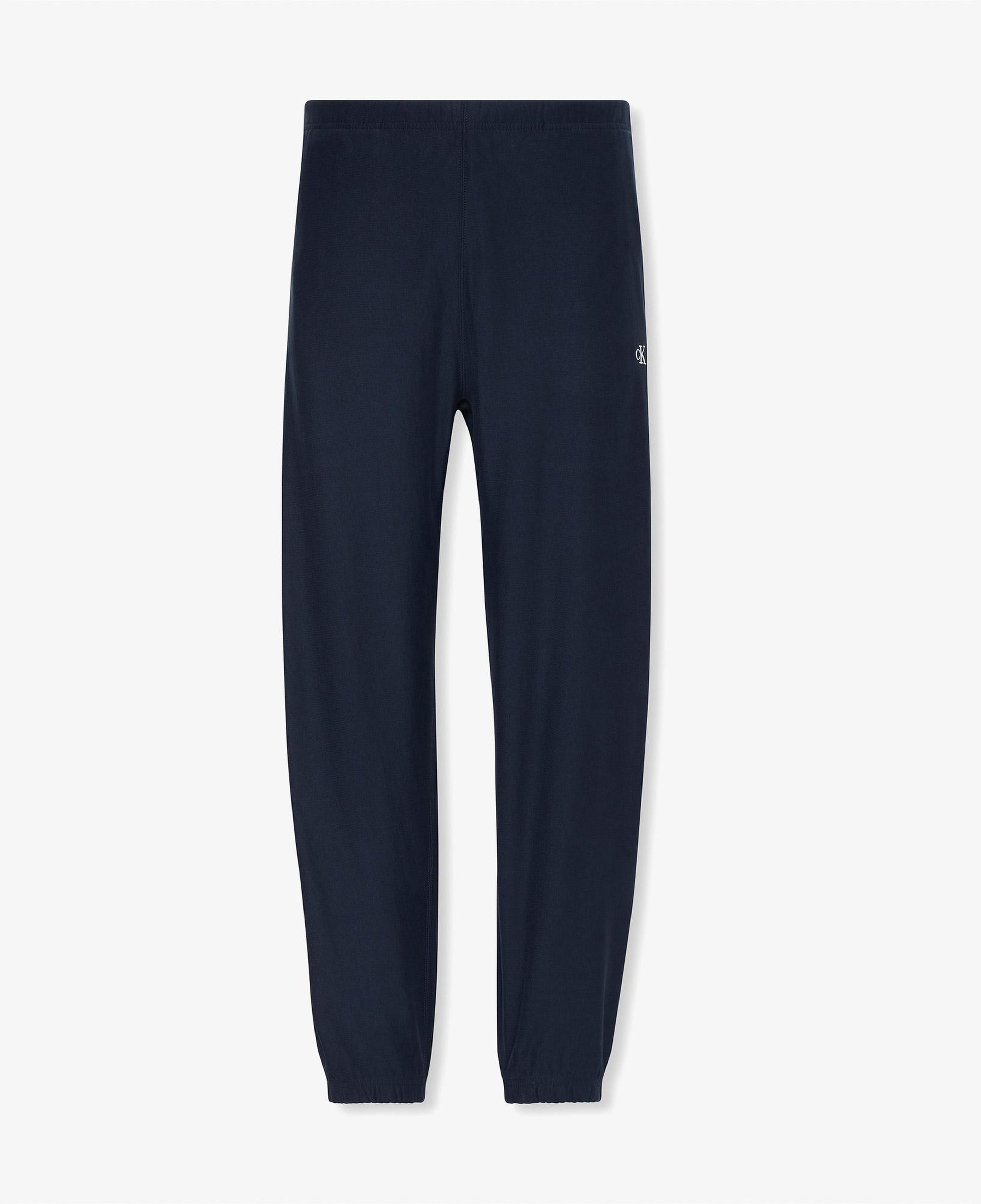 Calvin Klein Premium Terry Monogram Jogger Erkek Lacivert Eşofman Altı