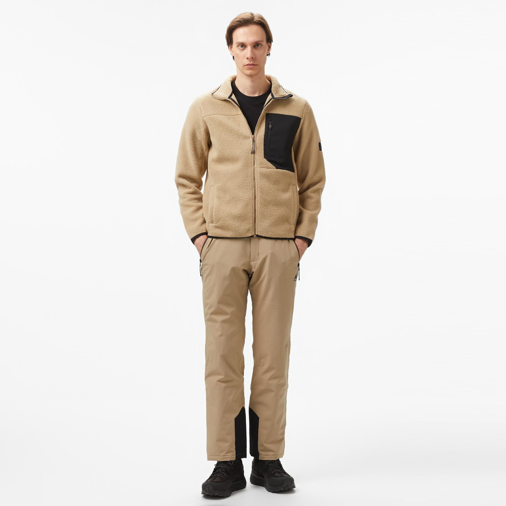 McKinley Ello Fleece Erkek Bej Polar Ceket