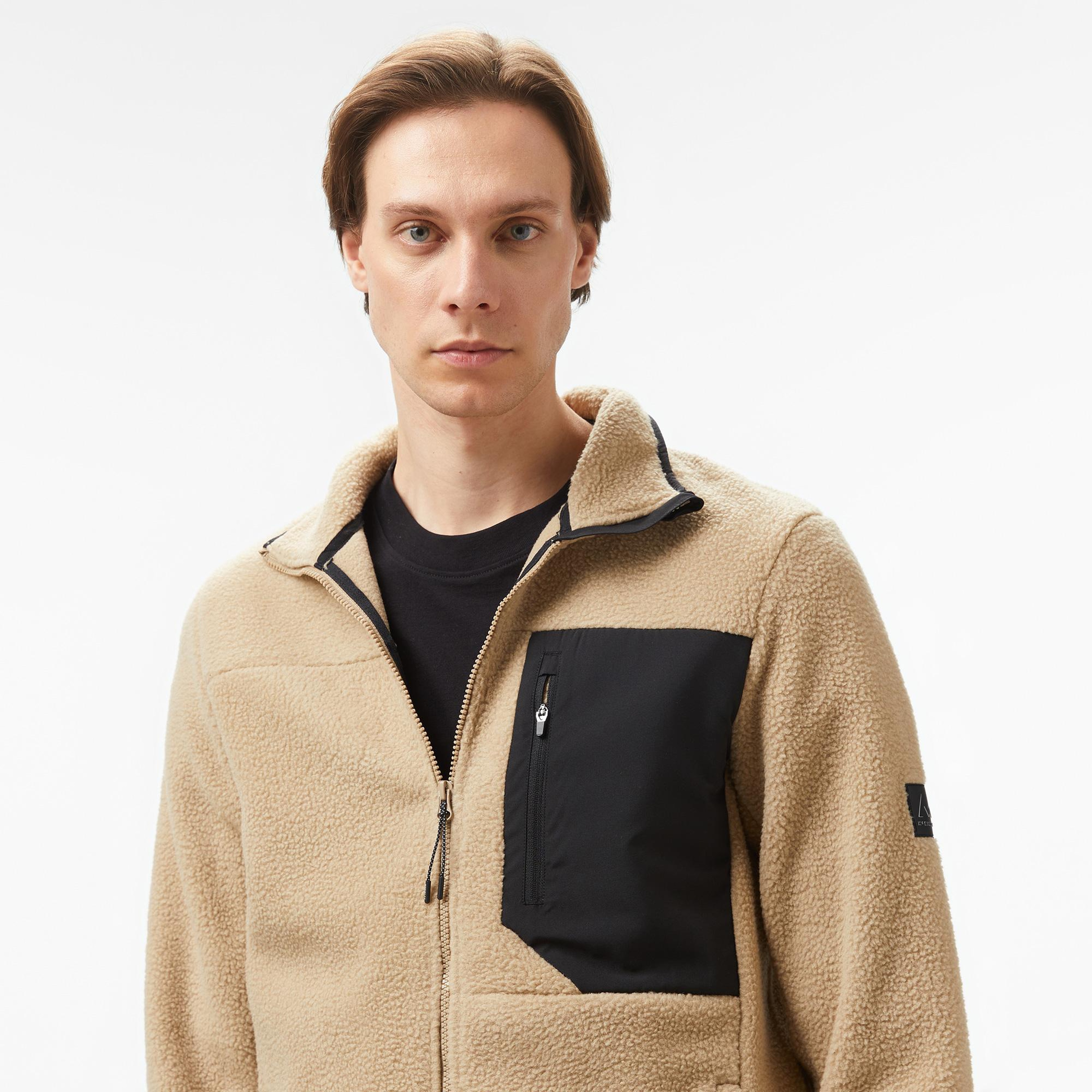 McKinley Ello Fleece Erkek Bej Polar Ceket