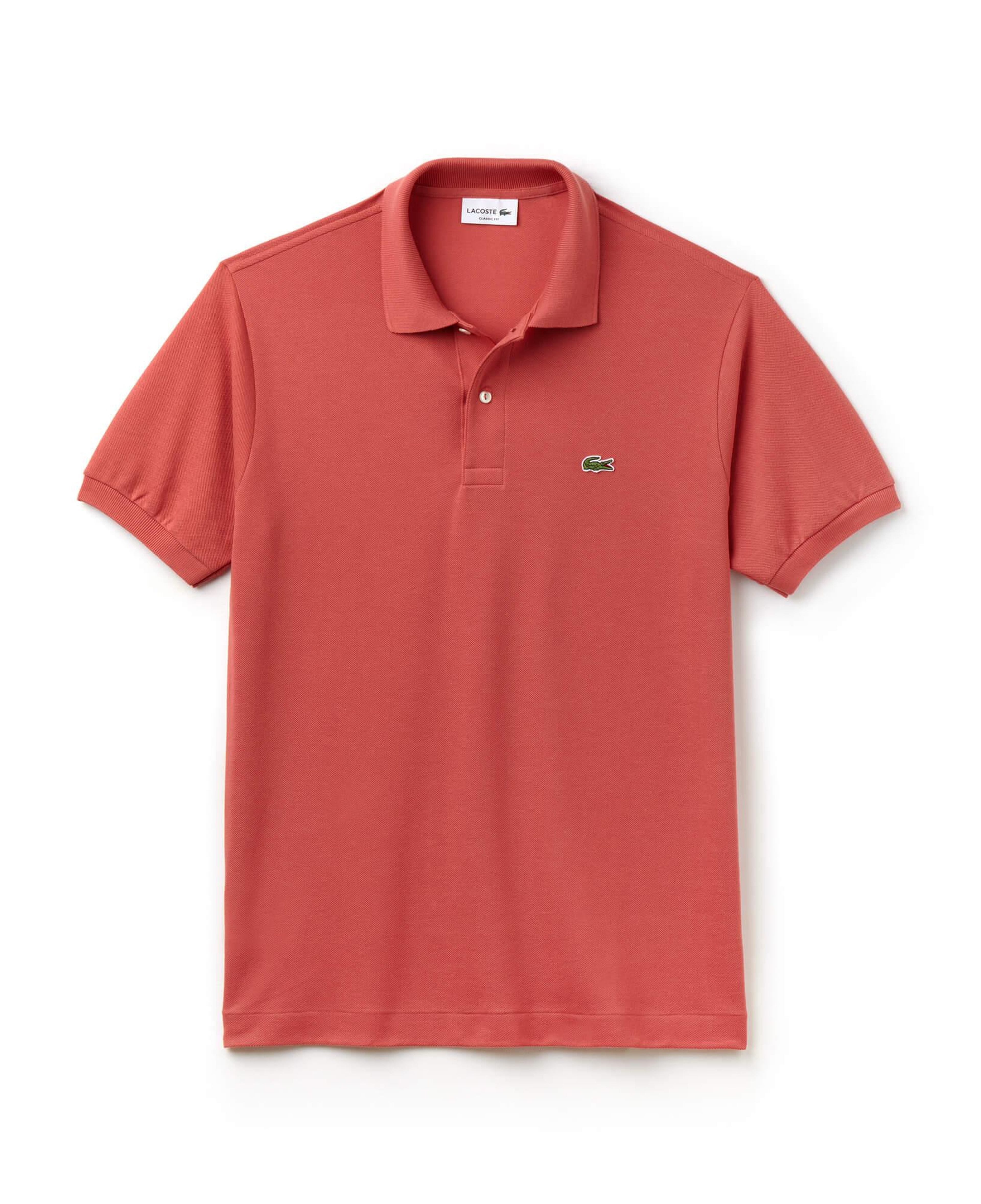 L.12.12 Erkek Classic Fit Pembe Polo