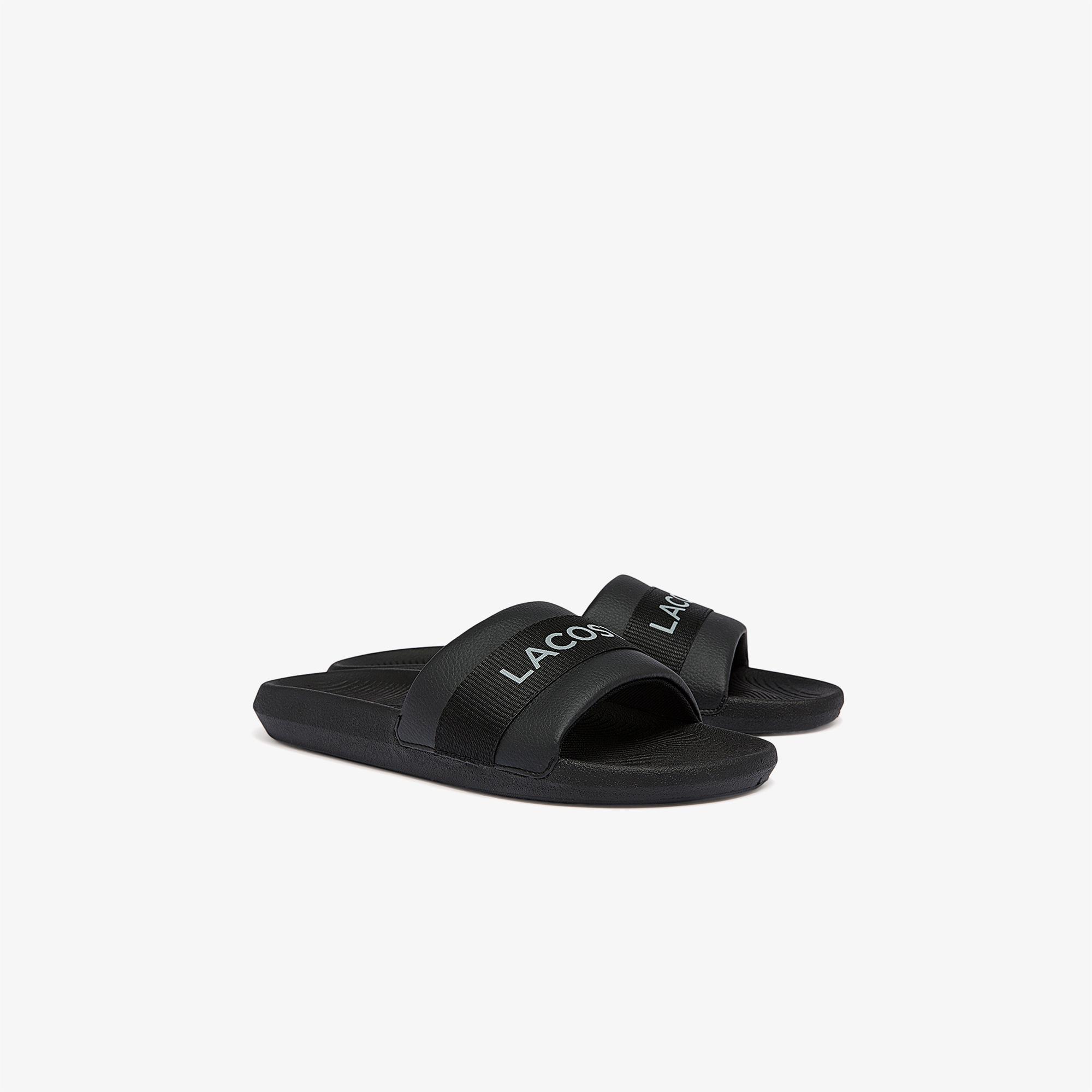 Croco Erkek Siyah Terlik