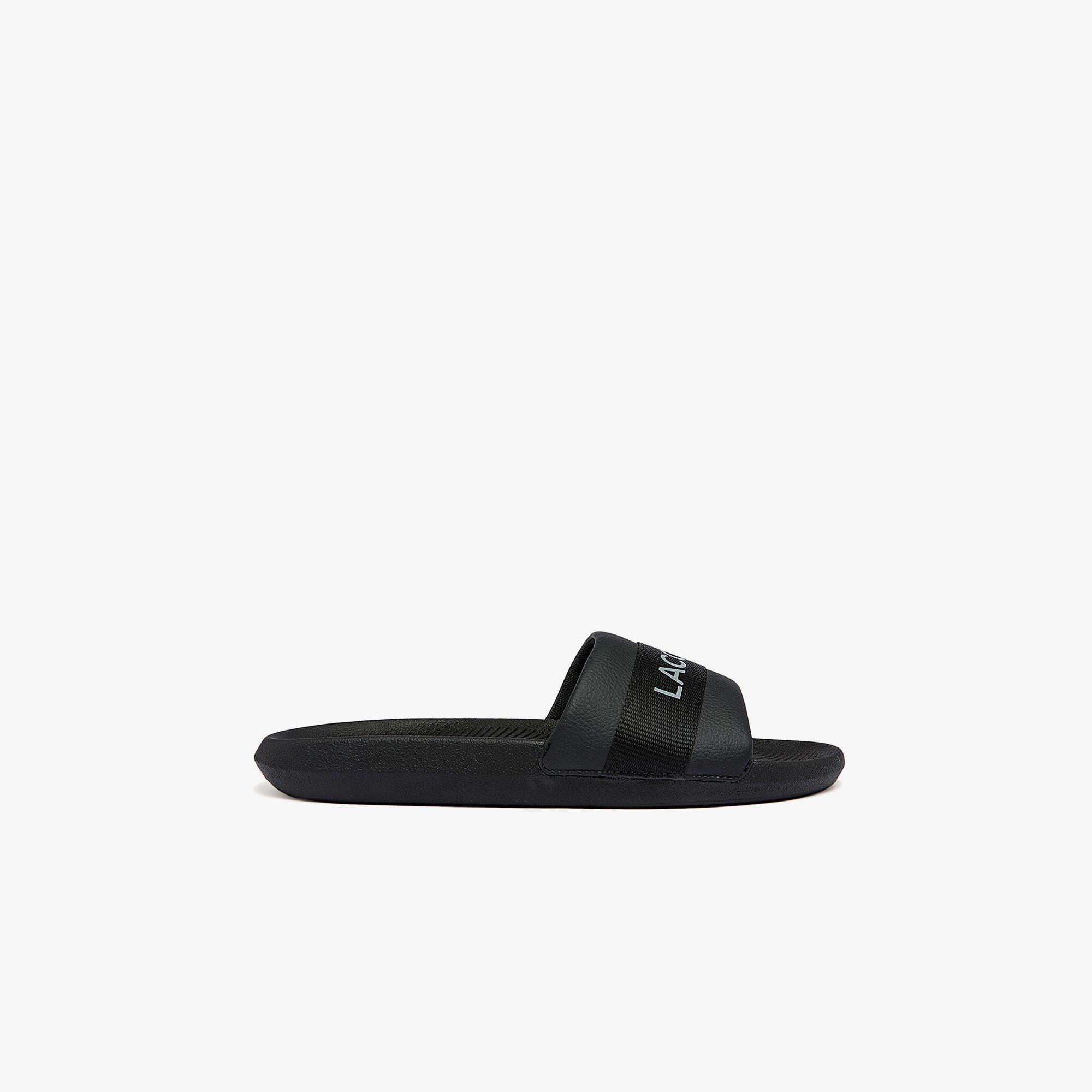 Croco Erkek Siyah Terlik