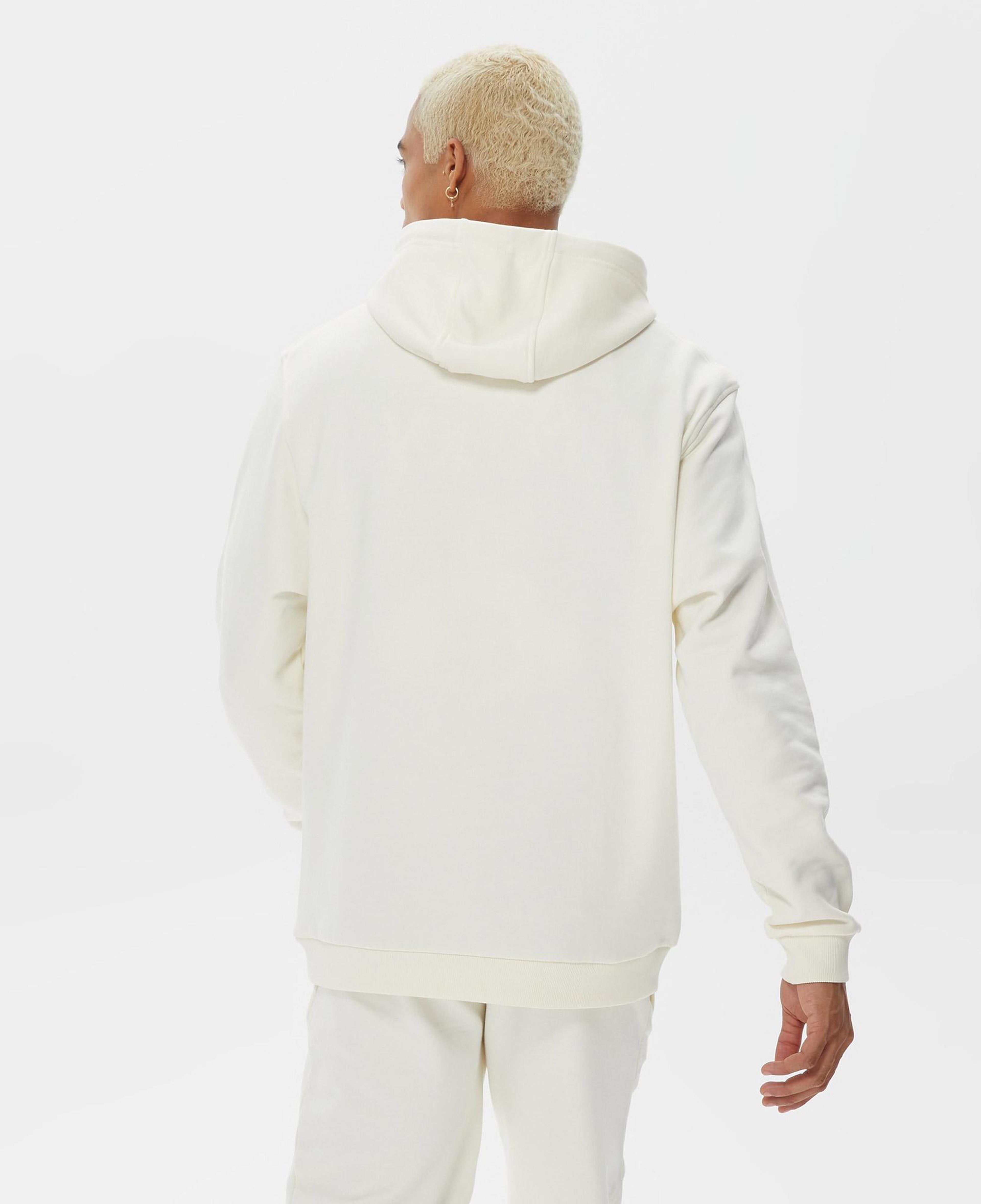 UNITED4 Erkek Beyaz Sweatshirt