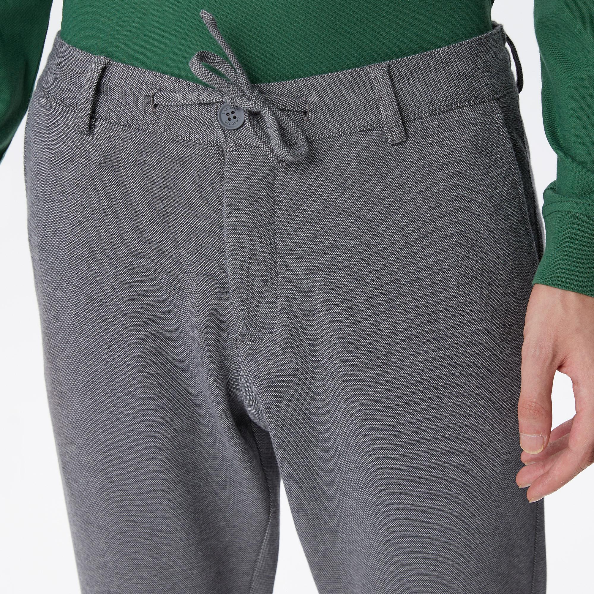 Lacoste Erkek Slim Fit Gri Pantolon