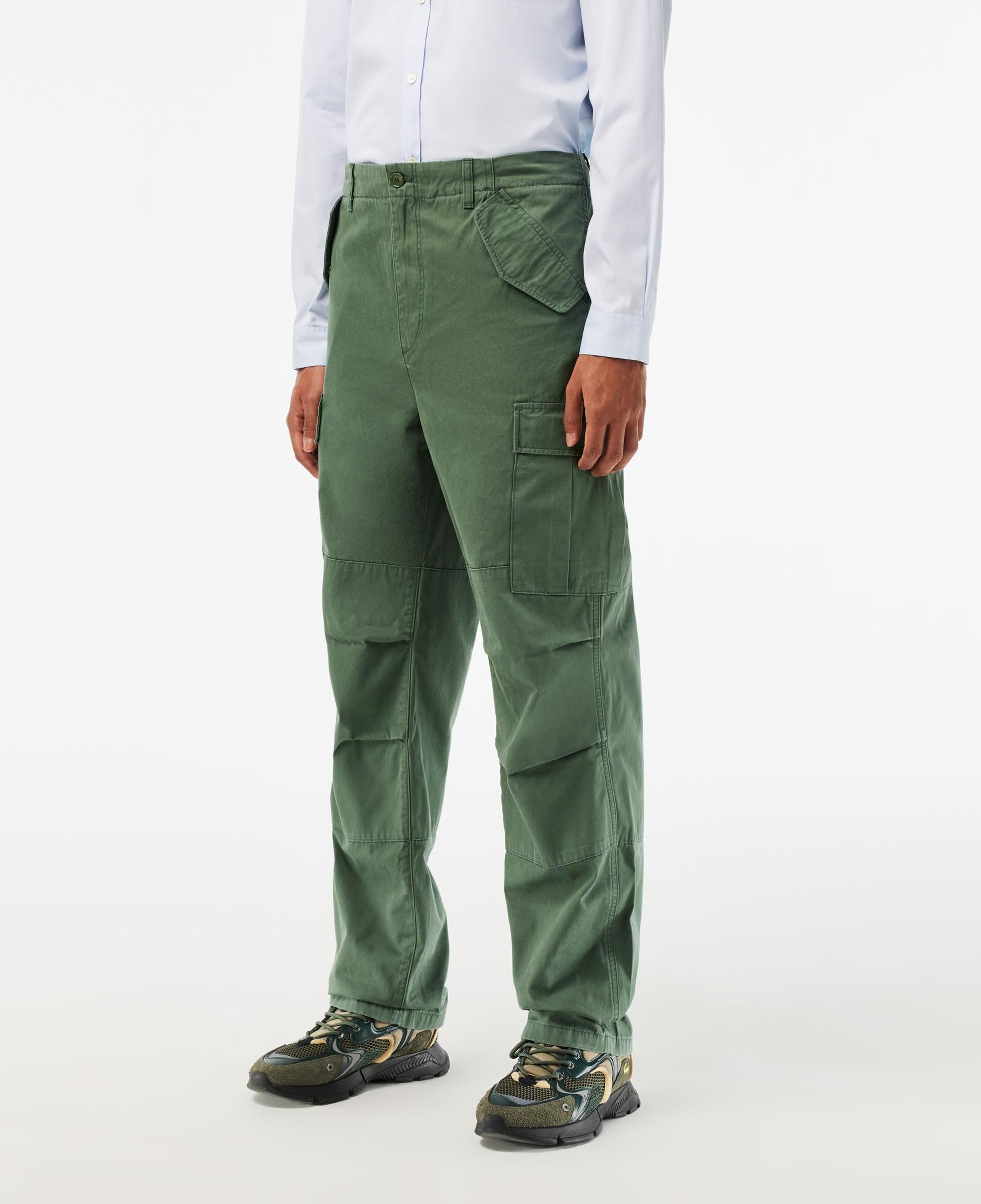 Erkek Straight Fit Haki Pantolon