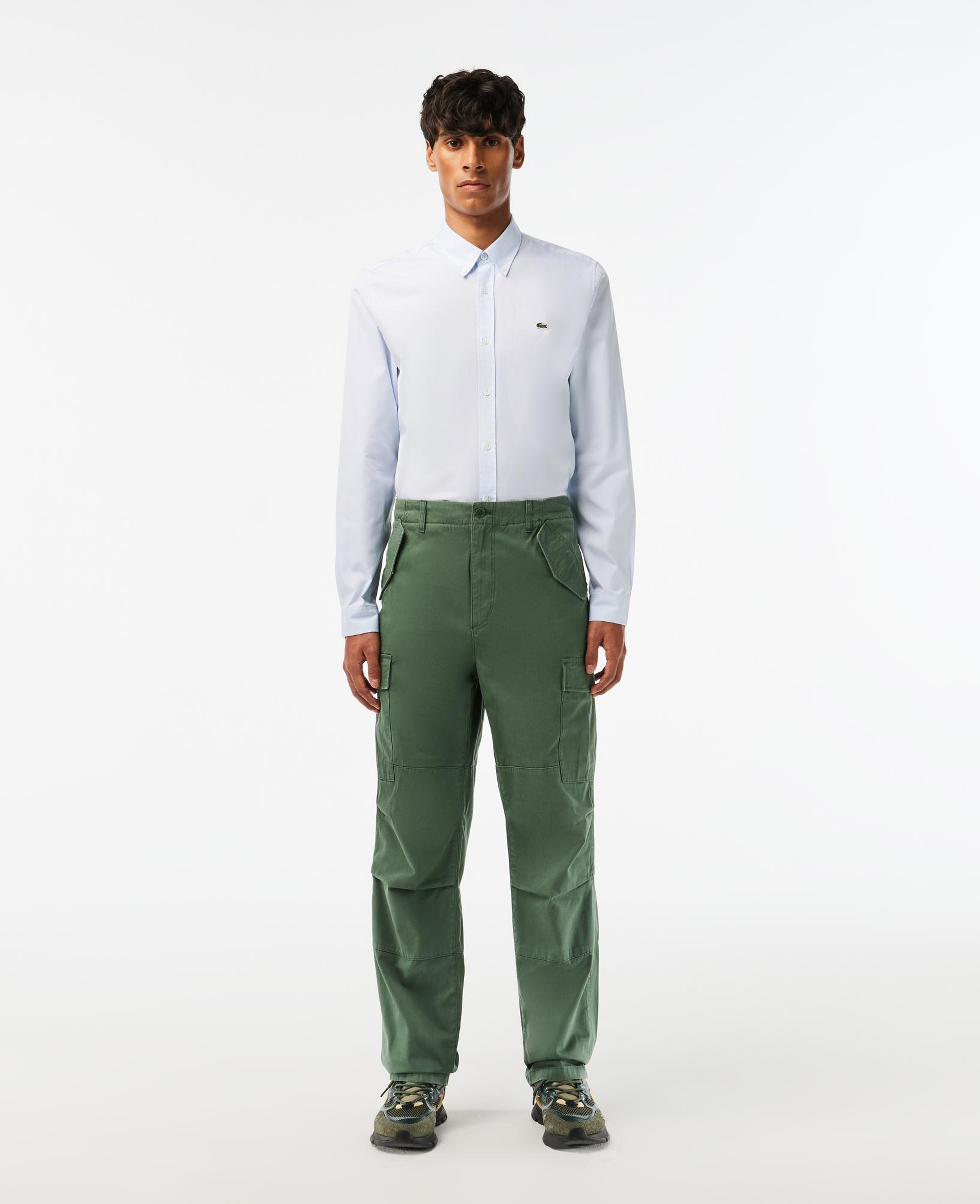 Erkek Straight Fit Haki Pantolon