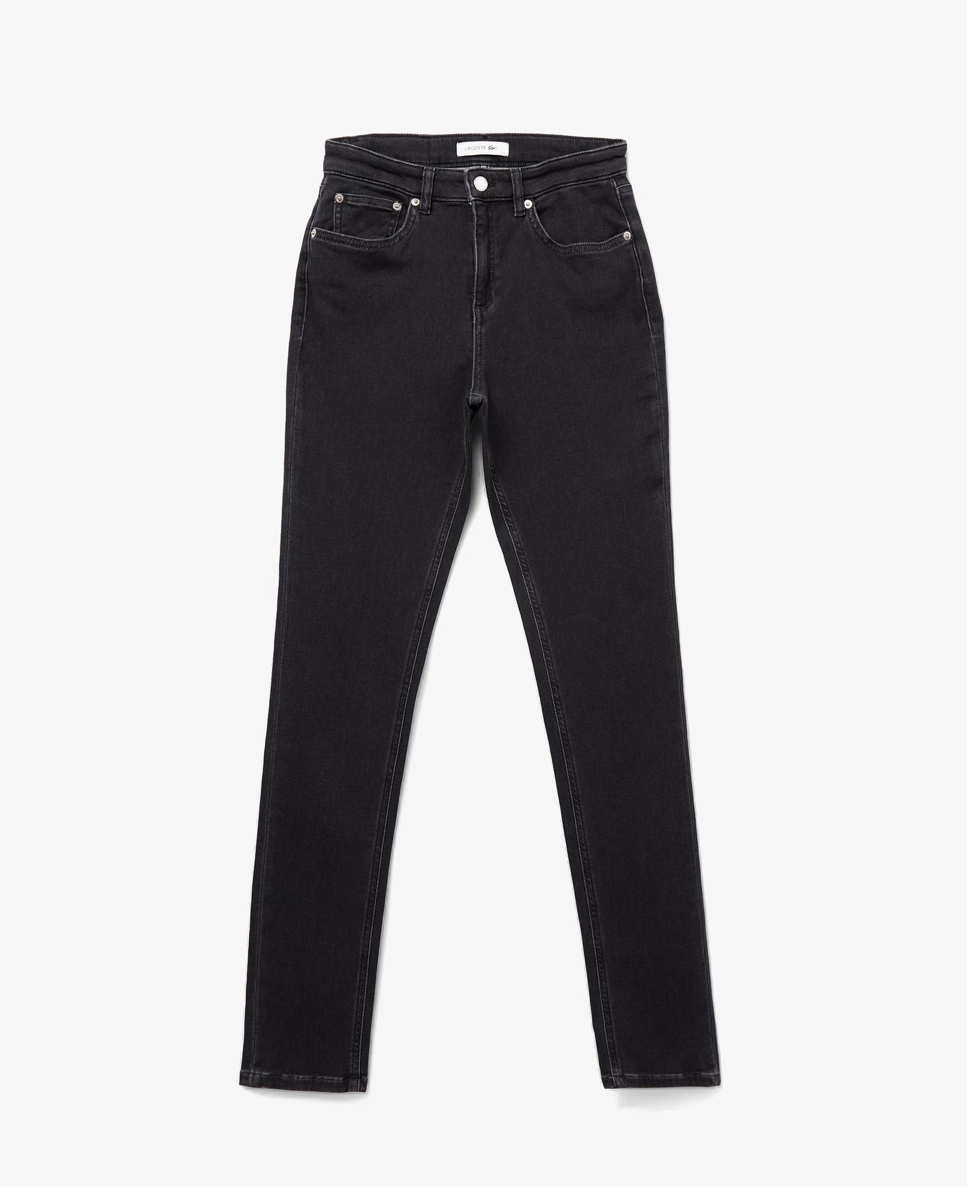 Lacoste Kadın Skinny Fit Denim Açık Gri Pantolon