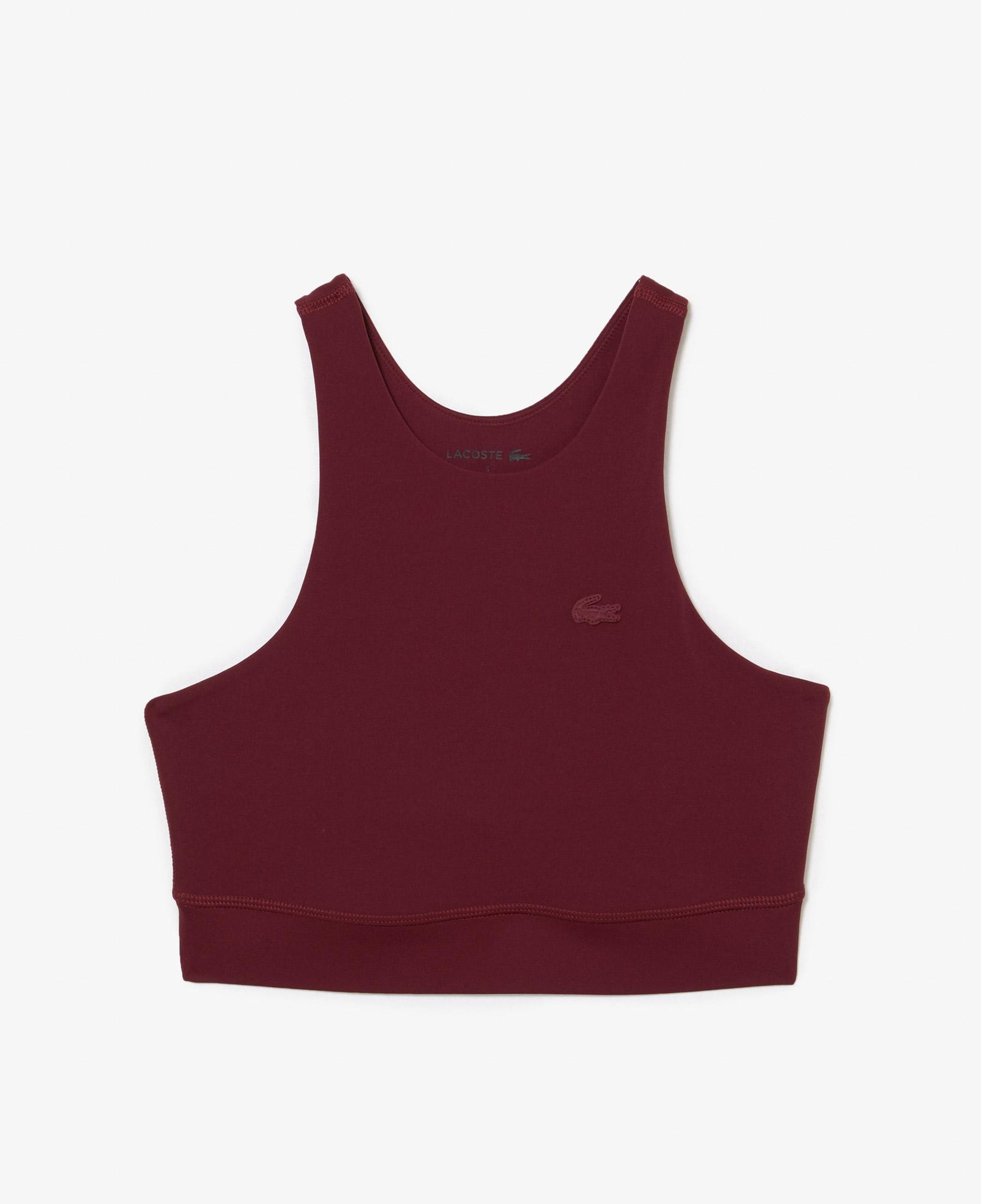 Active Kadın Slim Fit Kolsuz Bordo Bra
