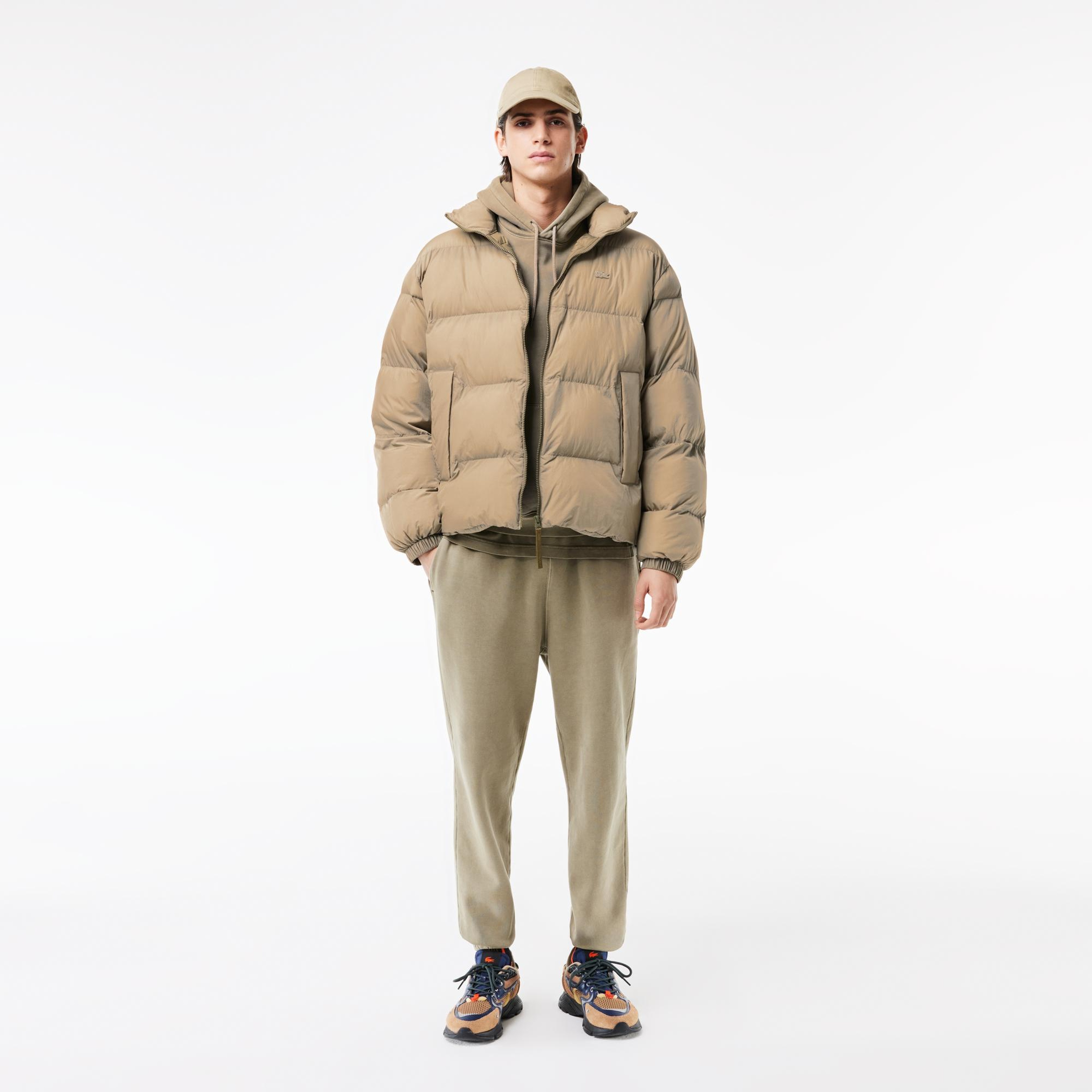 Neo Heritage Unisex Dik Yaka Kapitone Bej Mont