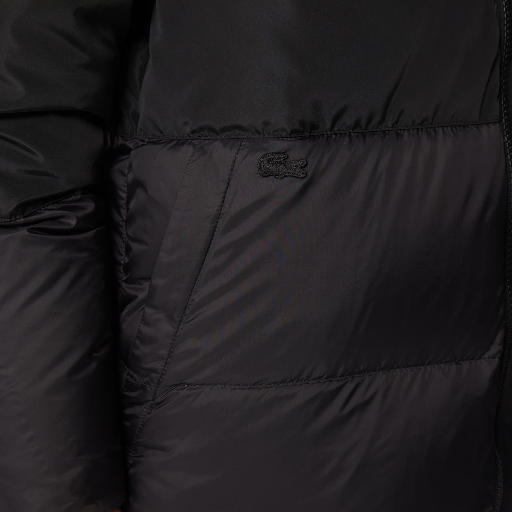 Lacoste Erkek Siyah Mont