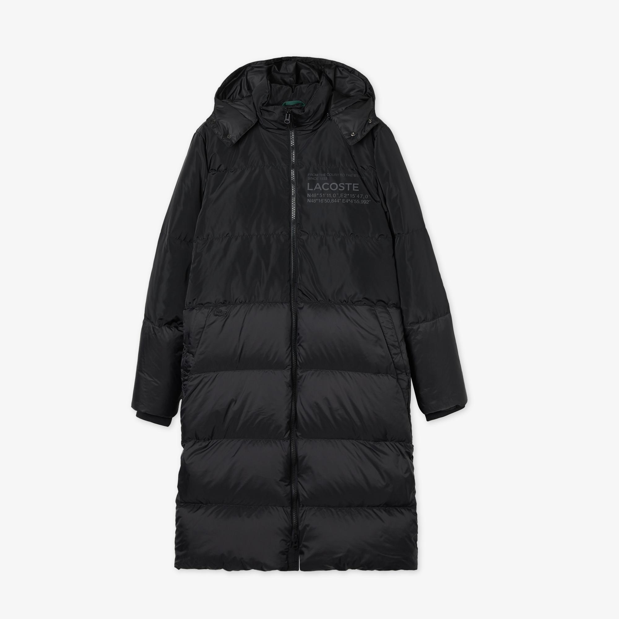 Lacoste Erkek Siyah Mont