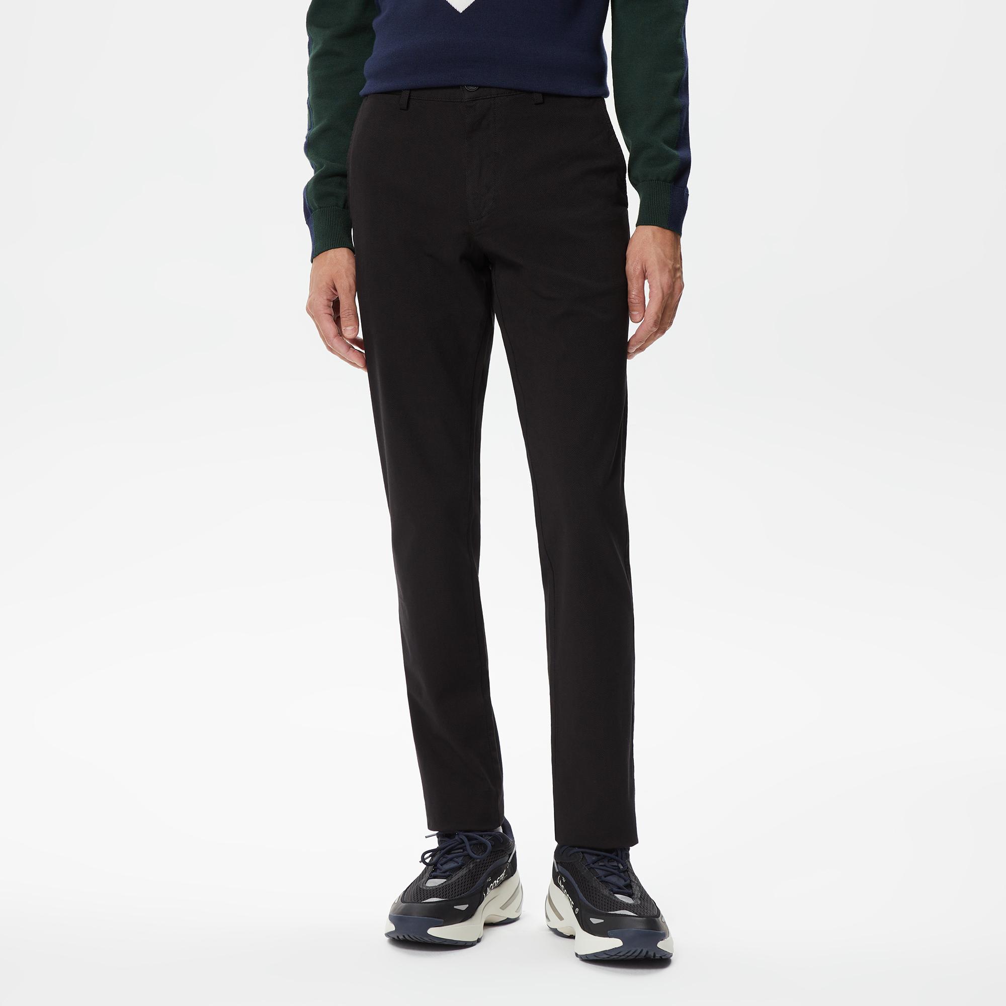 Lacoste Erkek Siyah Pantolon
