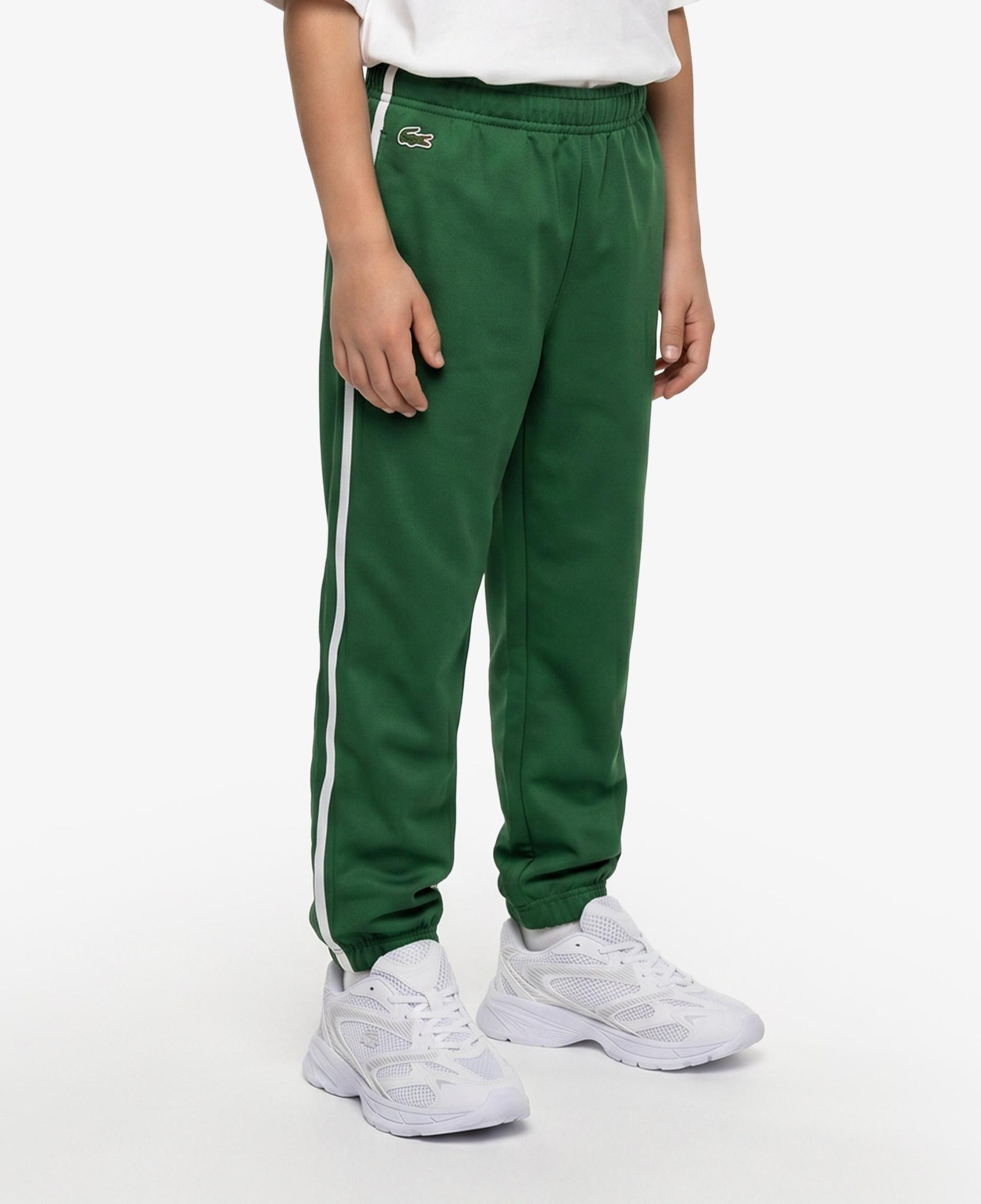 Lacoste Sportsuit Colorblock Track Çocuk Yeşil Eşofman Altı