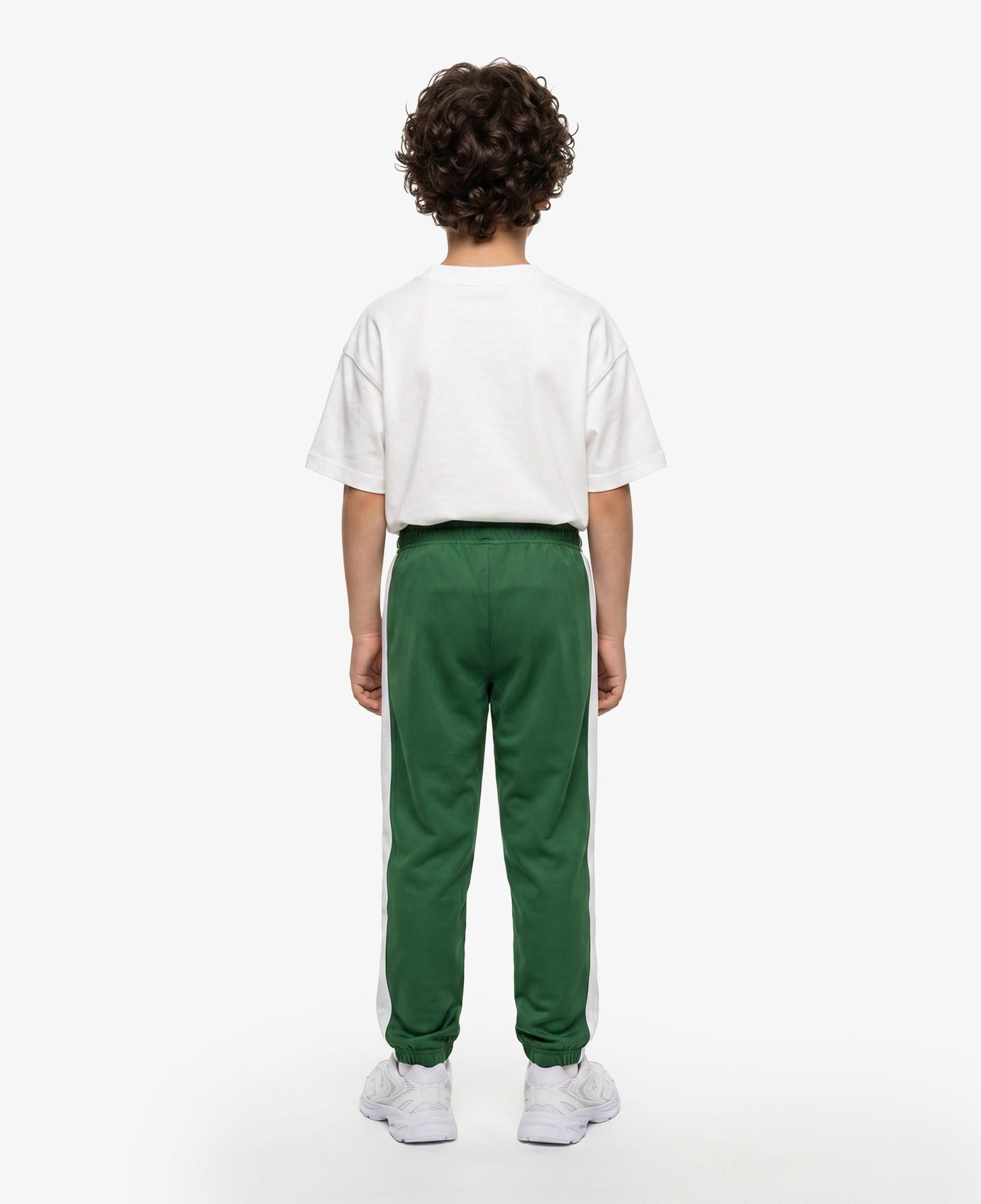 Lacoste Sportsuit Colorblock Track Çocuk Yeşil Eşofman Altı
