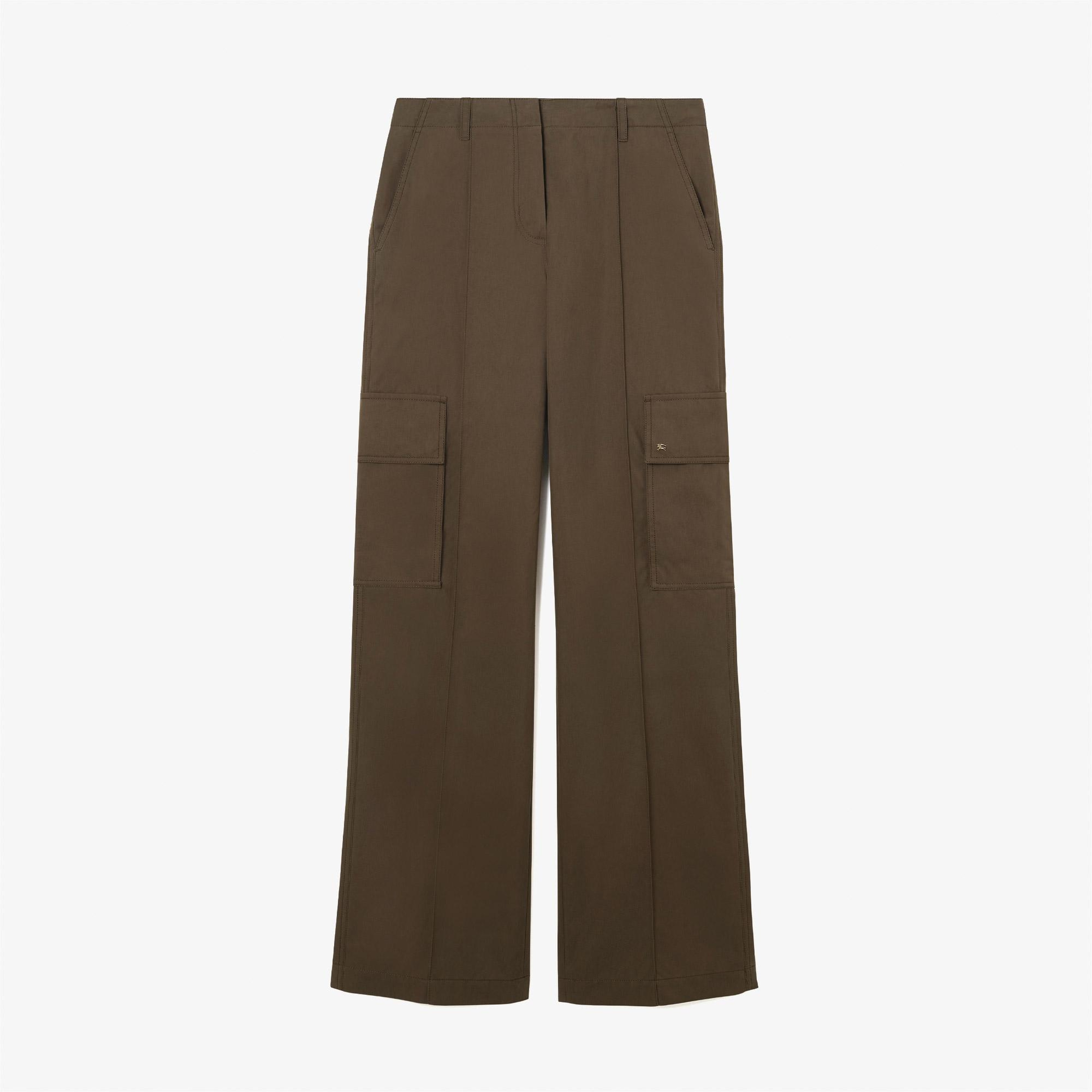 Burberry Carmina Kadın Haki Pantolon