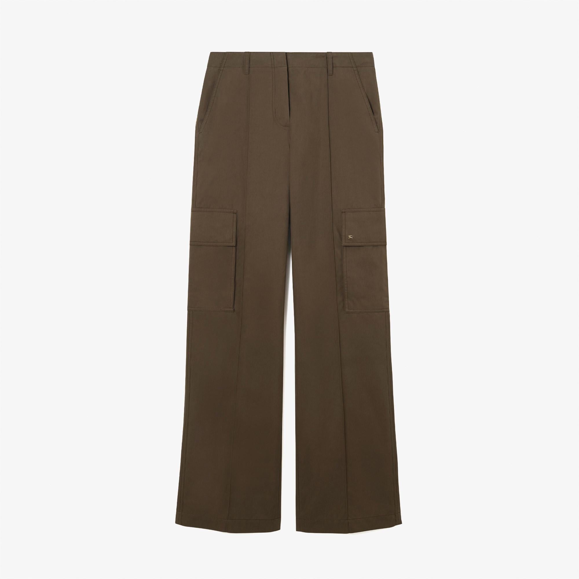 Burberry Carmina Kadın Haki Pantolon