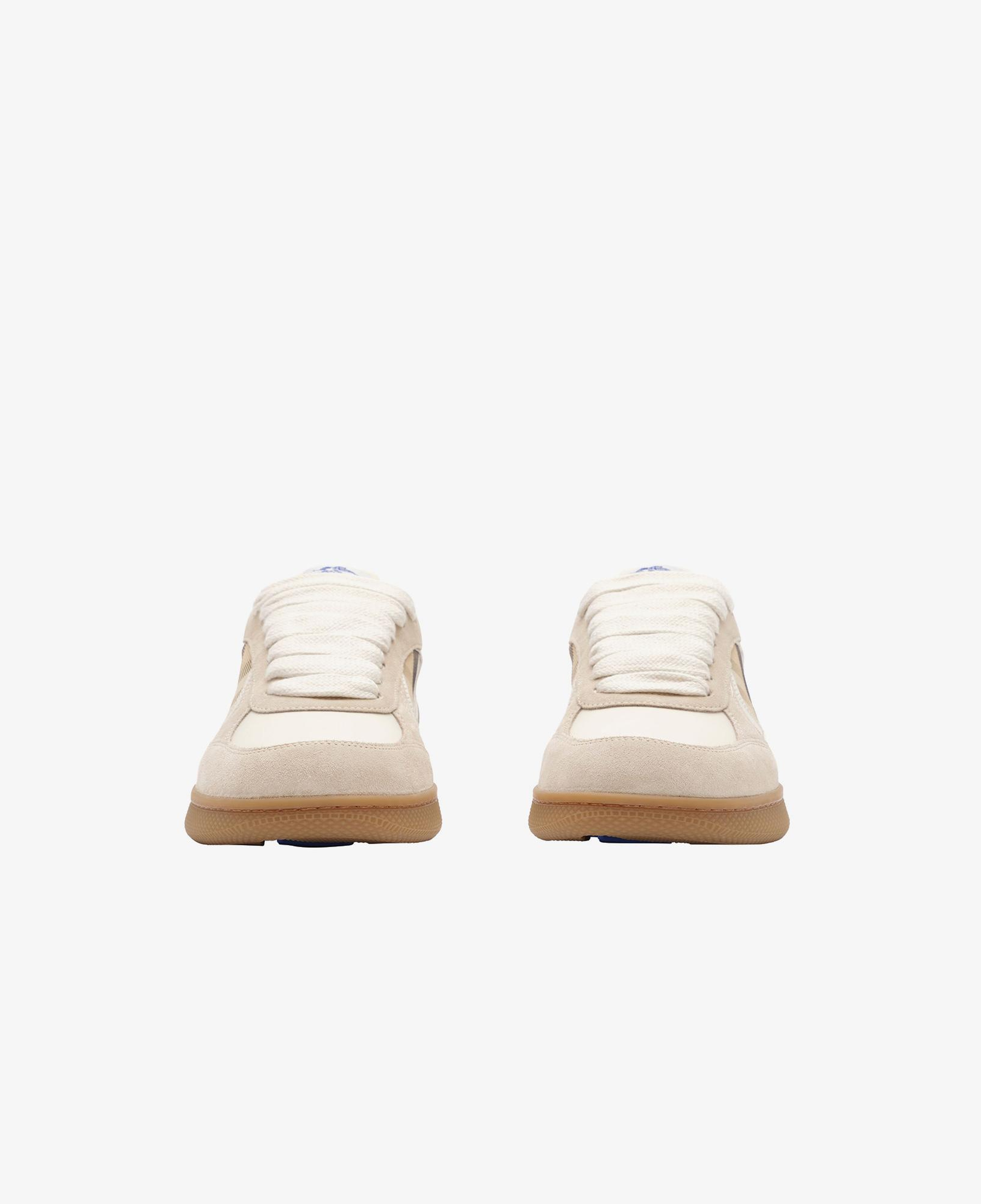 Burberry New Terrace Mix Kadın Krem Sneaker