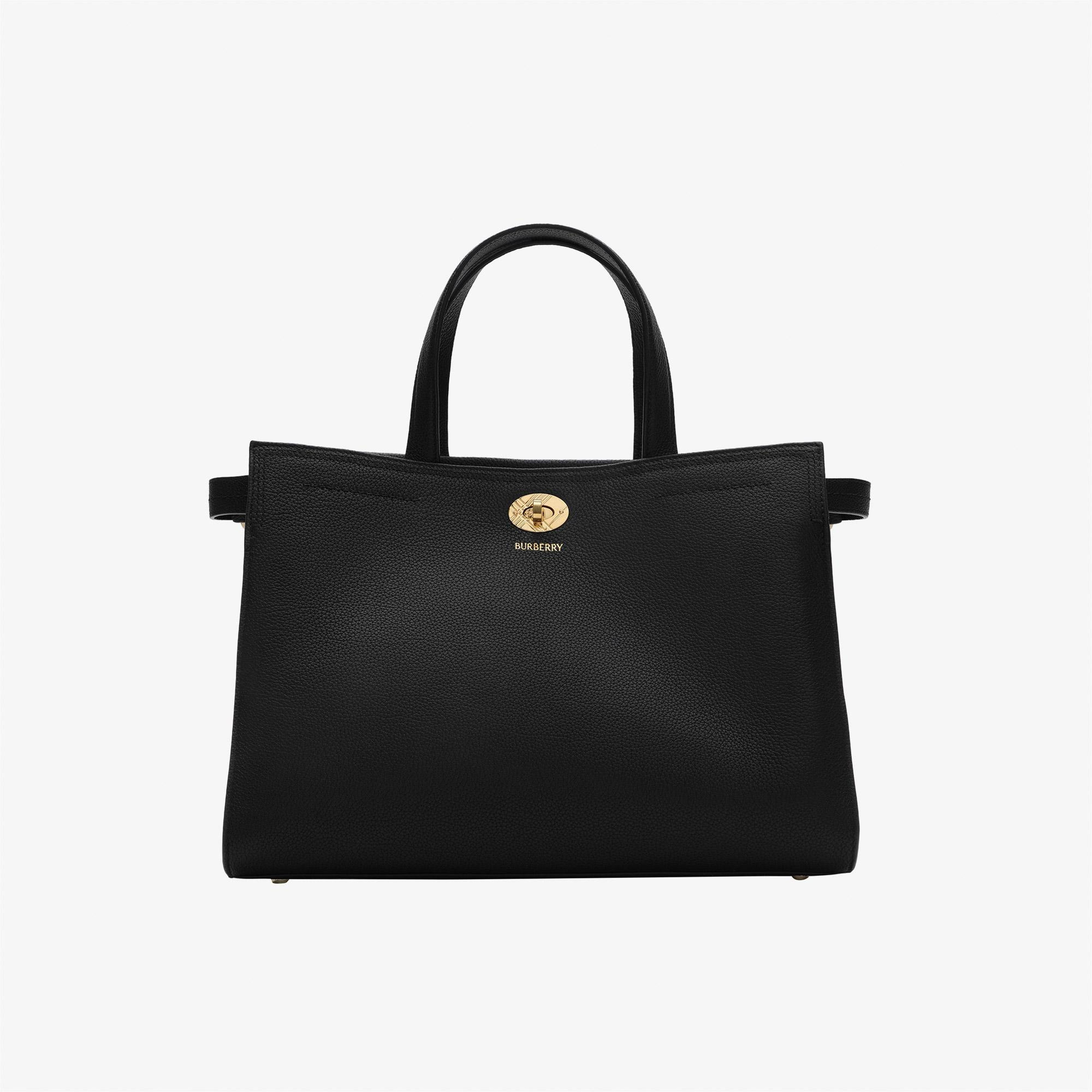 Burberry Cotswolds Check Kadın Siyah Omuz Çantası