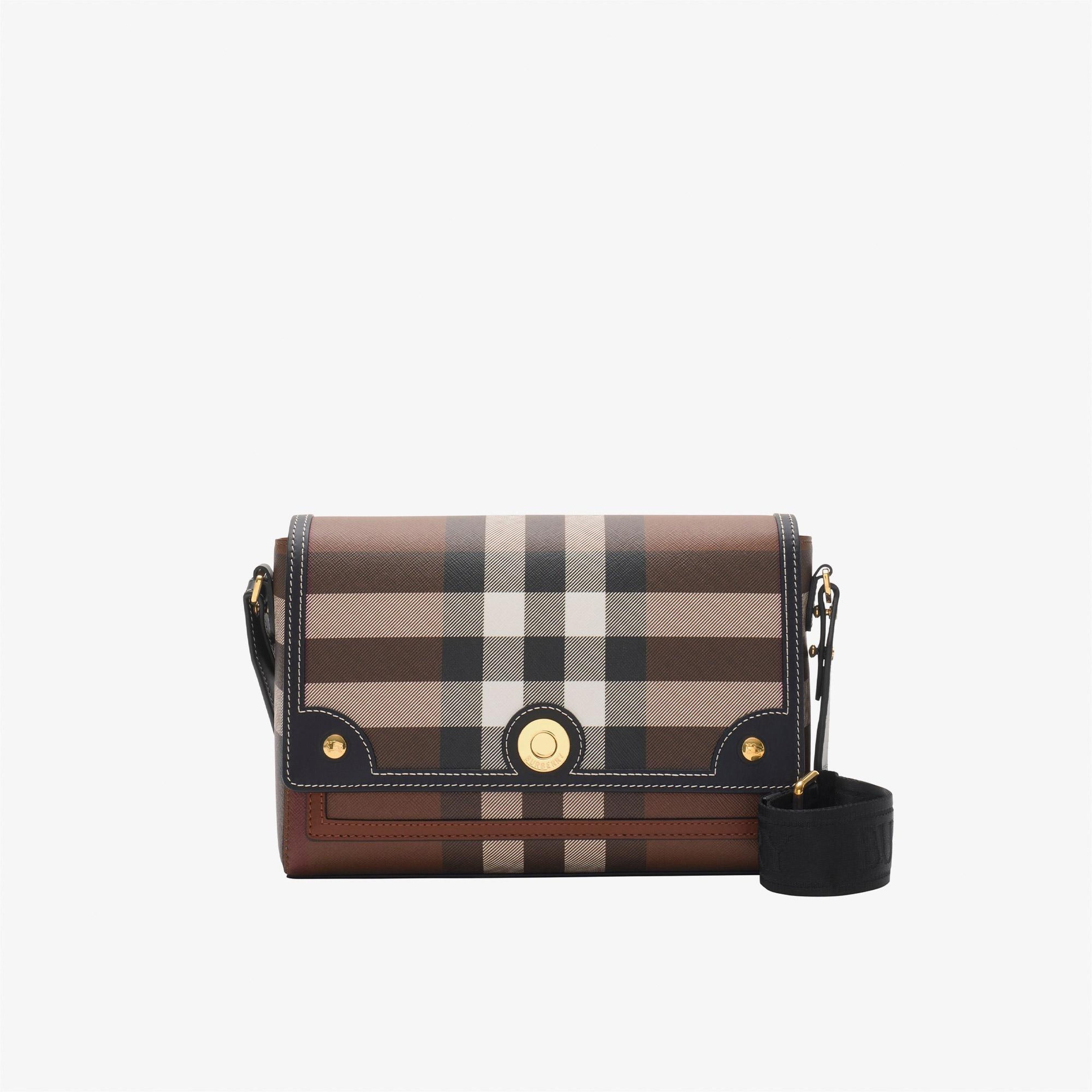 Burberry Note Kadın Kahverengi Omuz Çantası