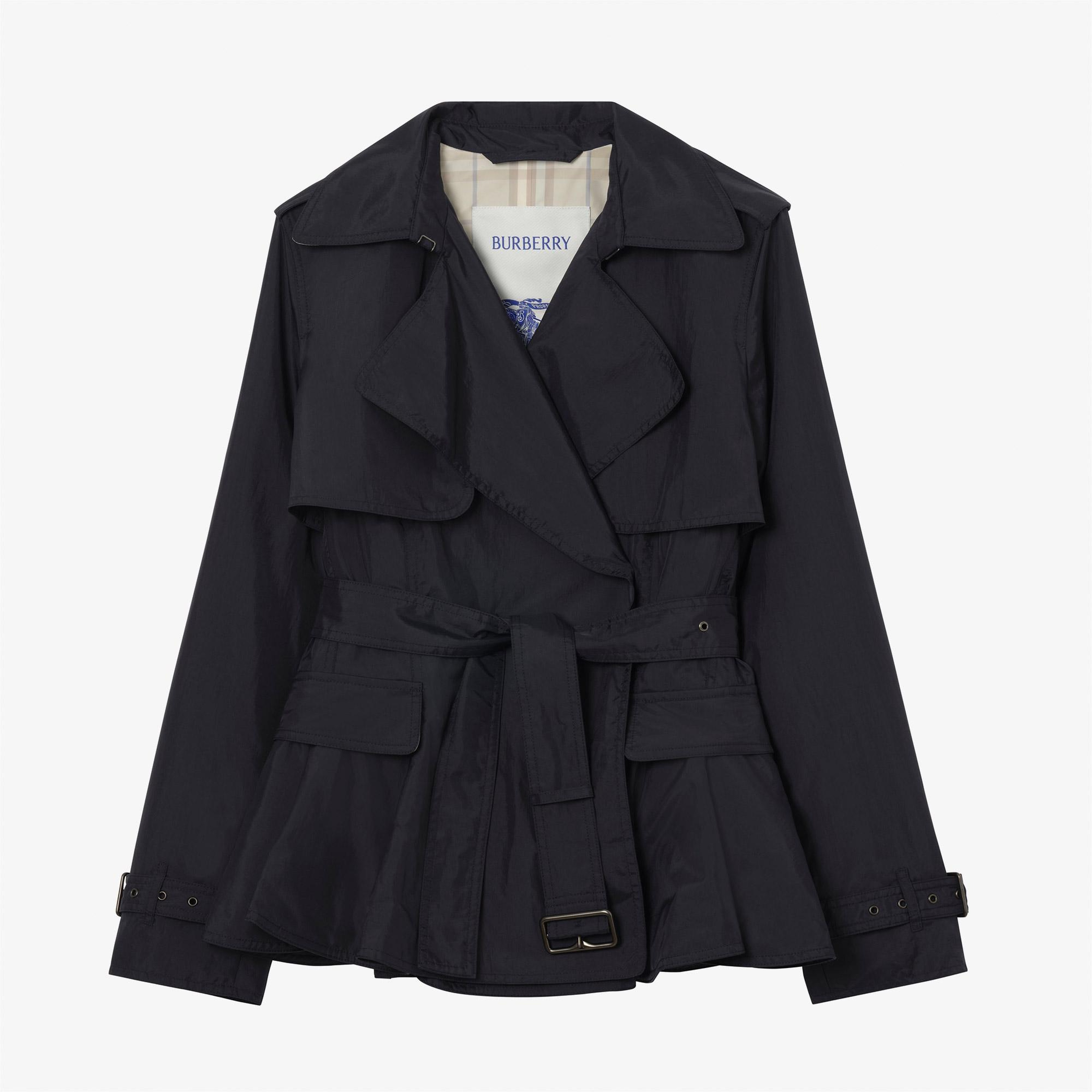 Burberry Pembury Sht Nyl Kadın Lacivert Mont