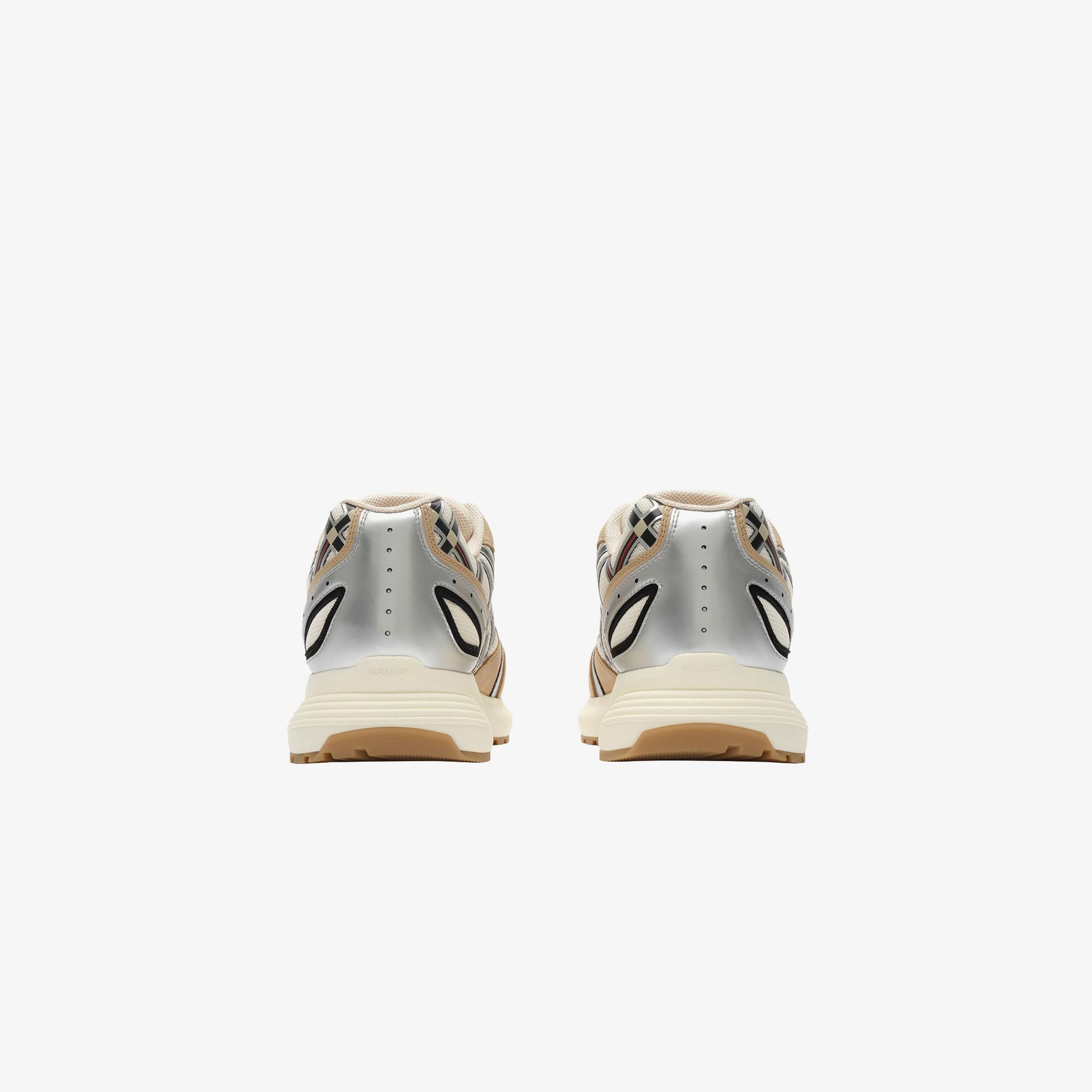 Burberry Eclipse Runner Erkek Bej Sneaker