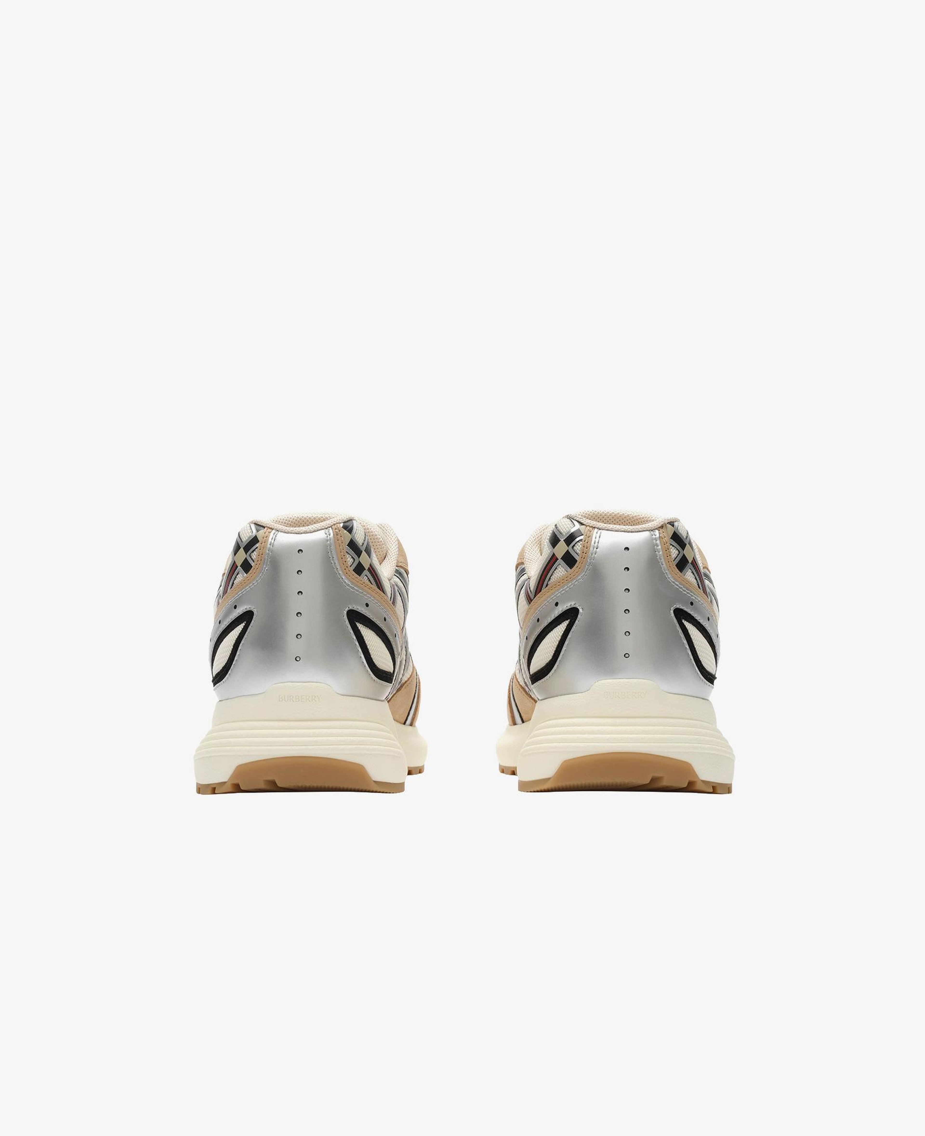 Burberry Eclipse Runner Erkek Bej Sneaker