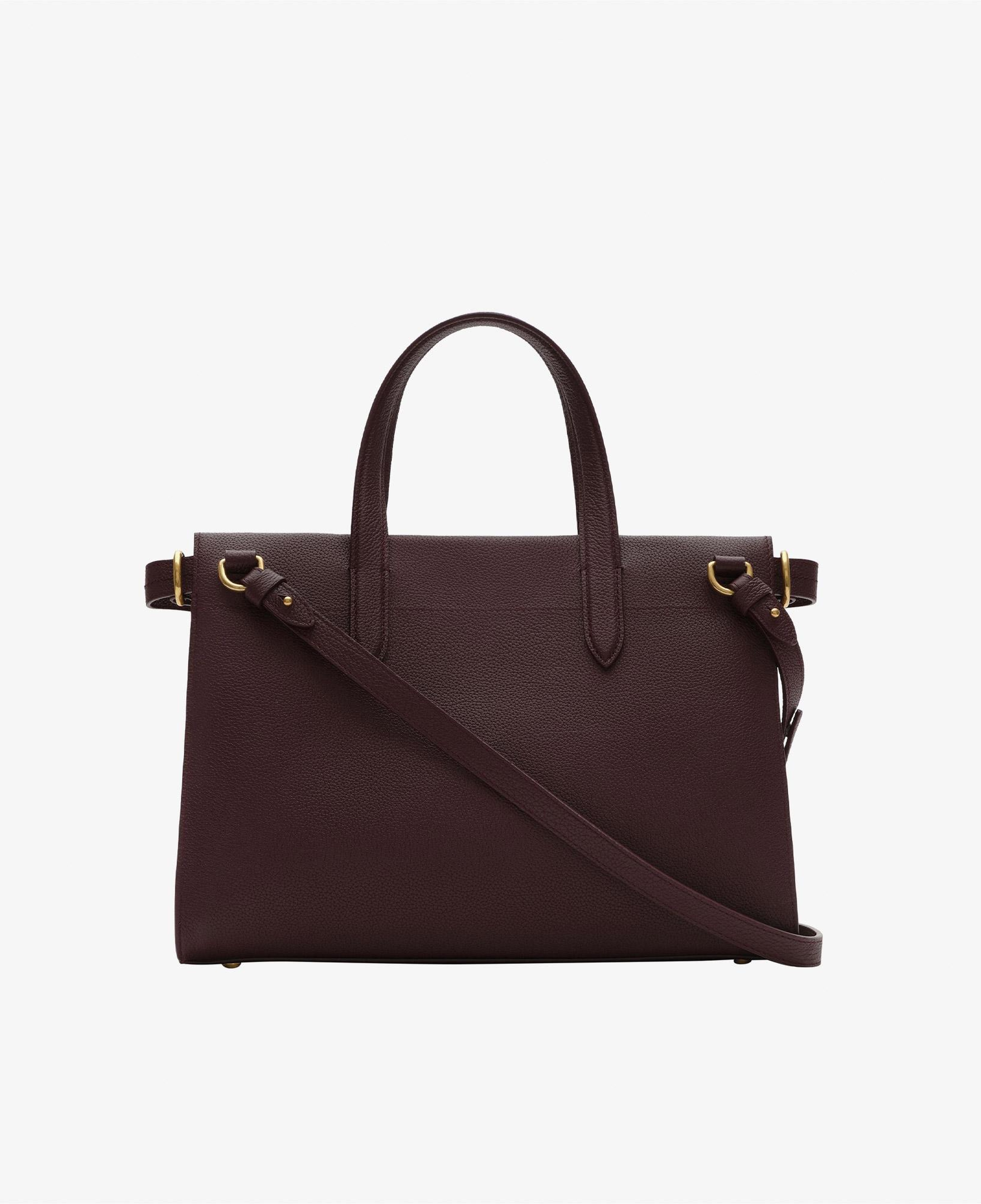 Burberry Cotswolds Check Kadın Bordo Omuz Çantası
