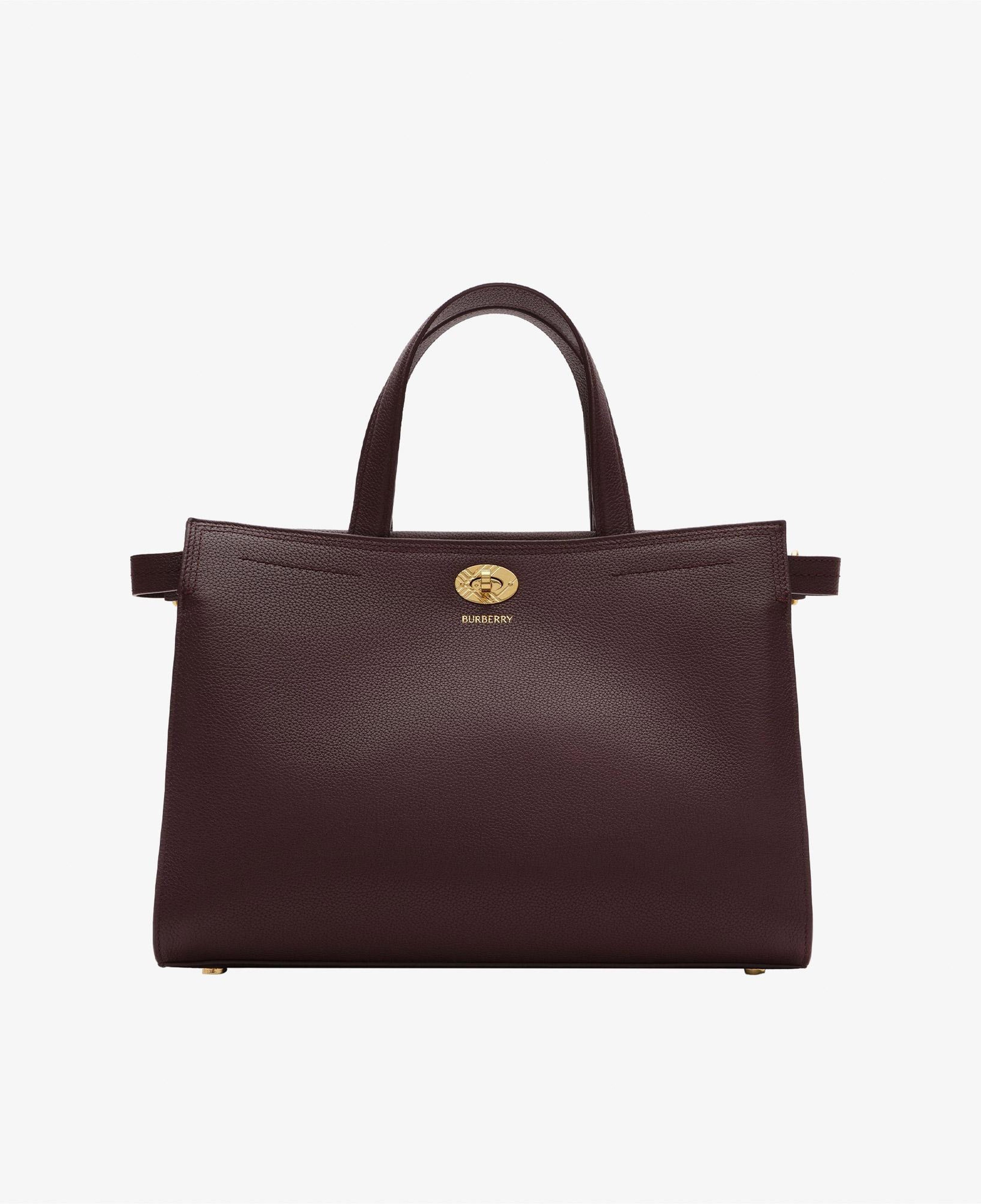 Burberry Cotswolds Check Kadın Bordo Omuz Çantası