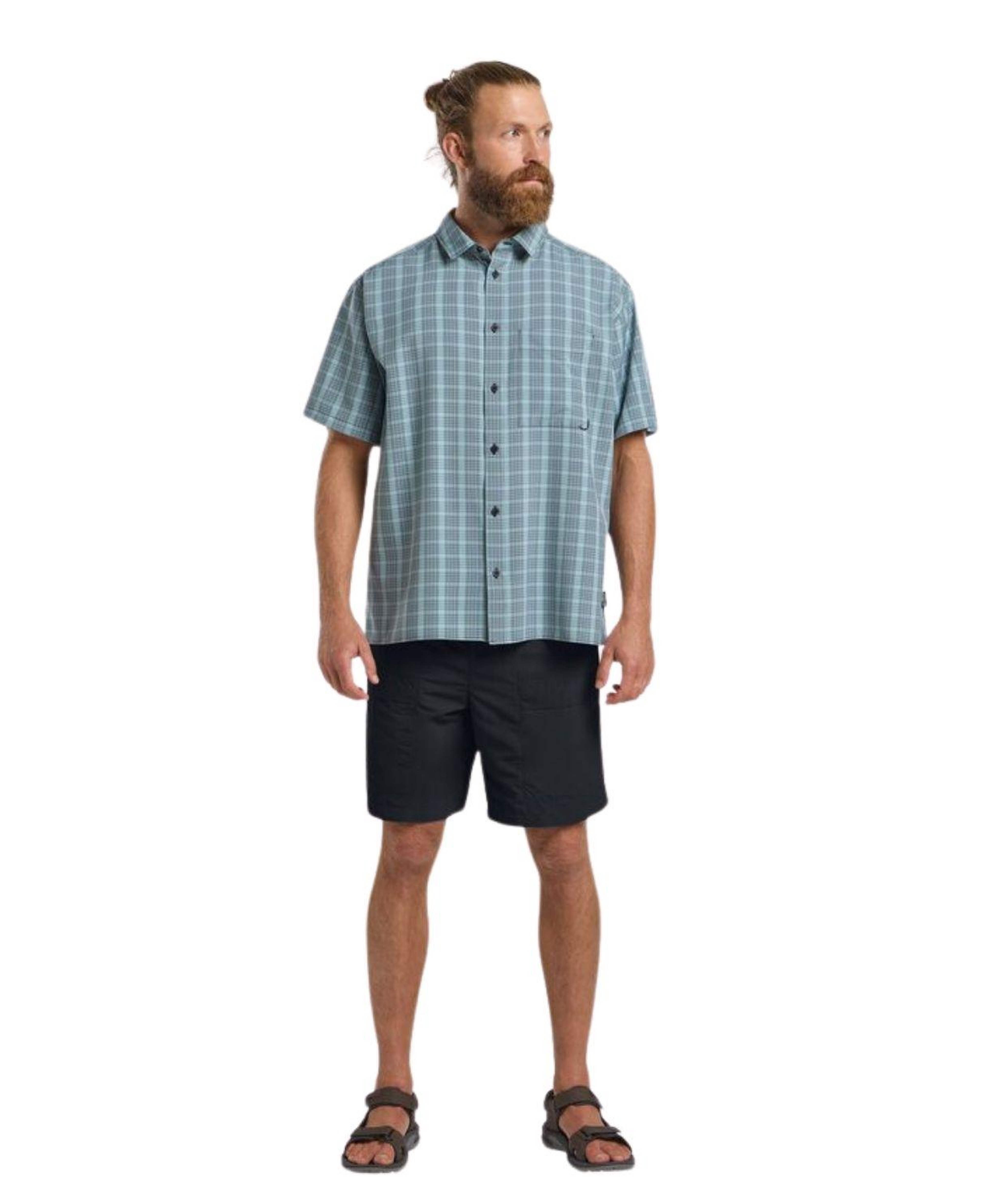 Jack Wolfskin Tihama Shorts Erkek Mavi Şort