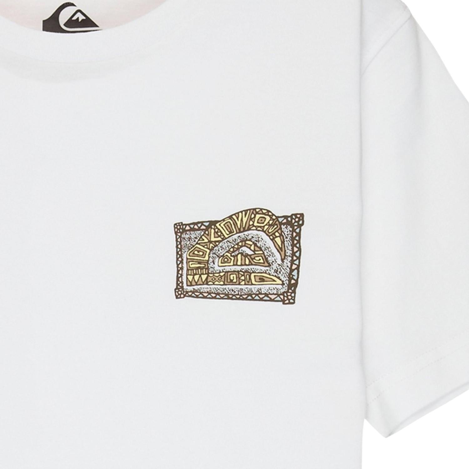 Quiksilver Heritage Erkek Çocuk Beyaz Tişört