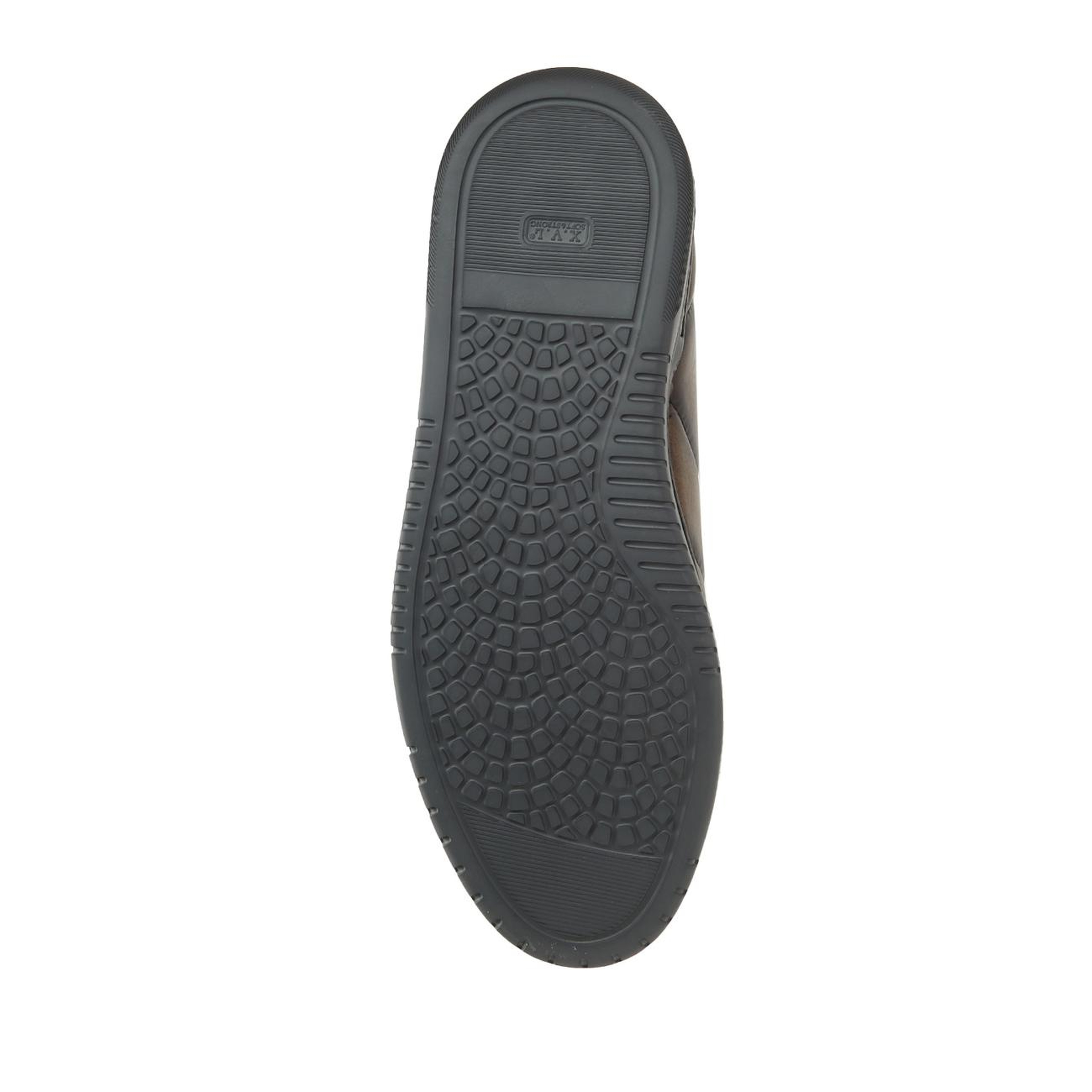 George Hogg Erkek Kahverengi Günlük Rahat Deri Sneaker