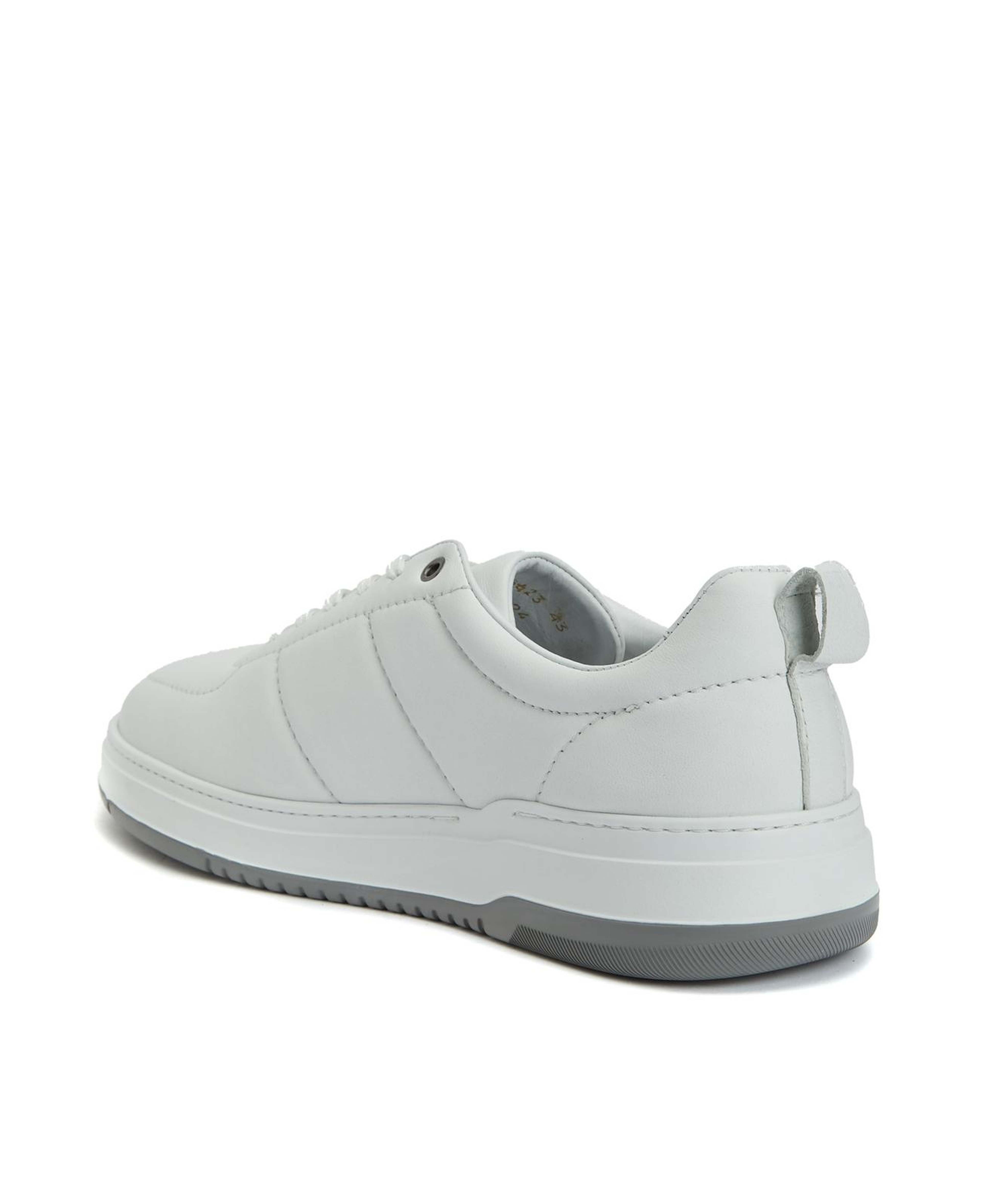 George Hogg Erkek Beyaz Deri Sneaker