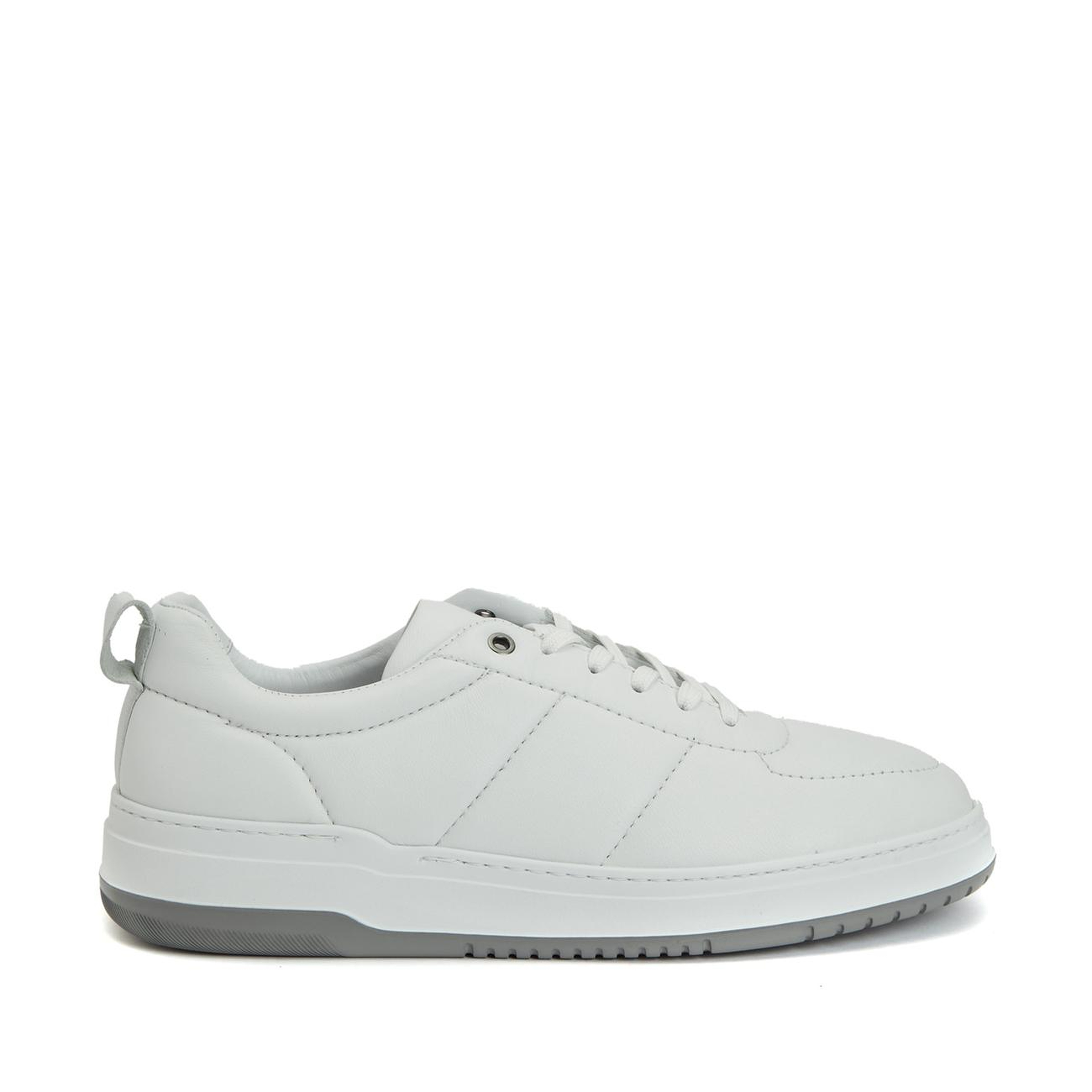 George Hogg Erkek Beyaz Deri Sneaker