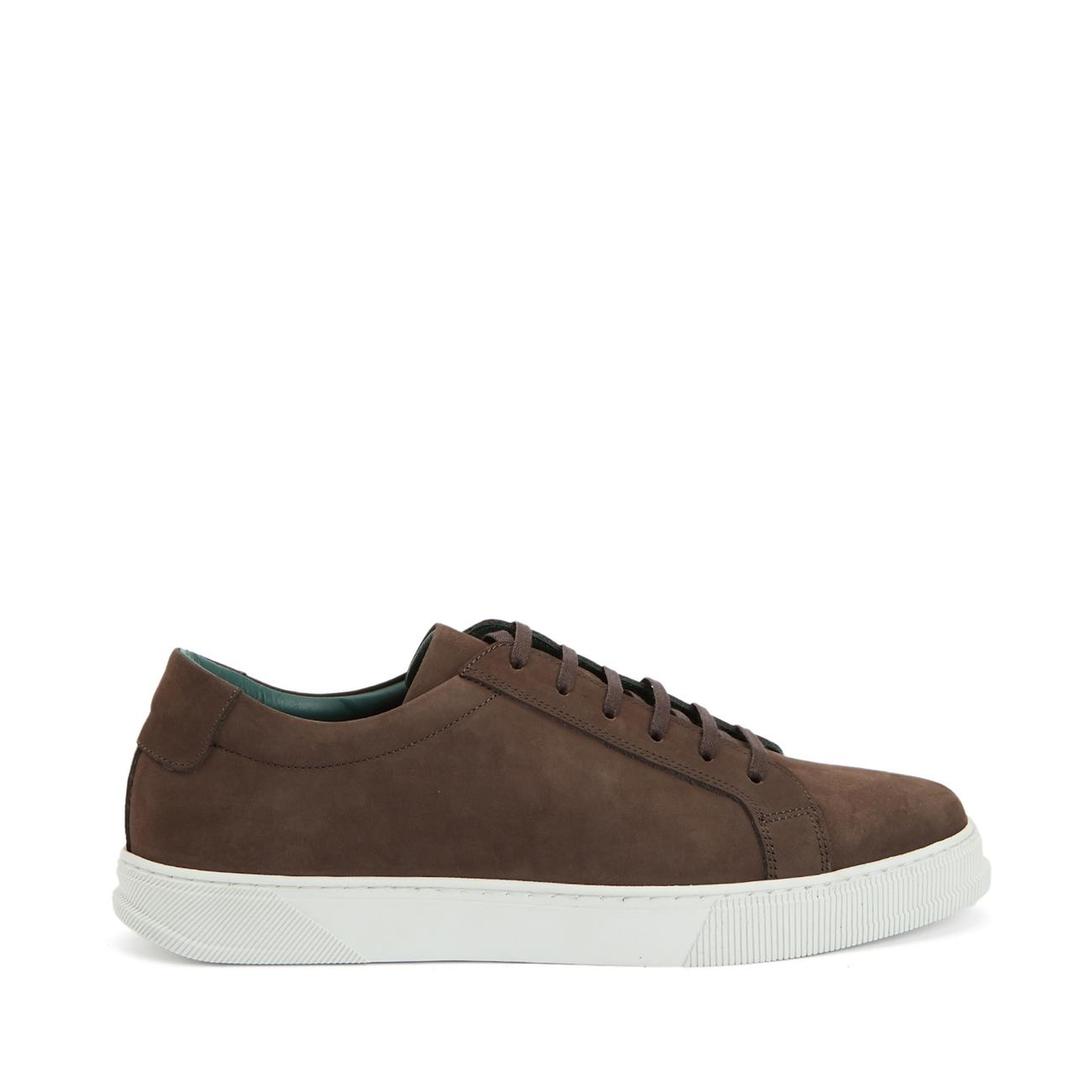 George Hogg Erkek Kahverengi Deri Sneaker