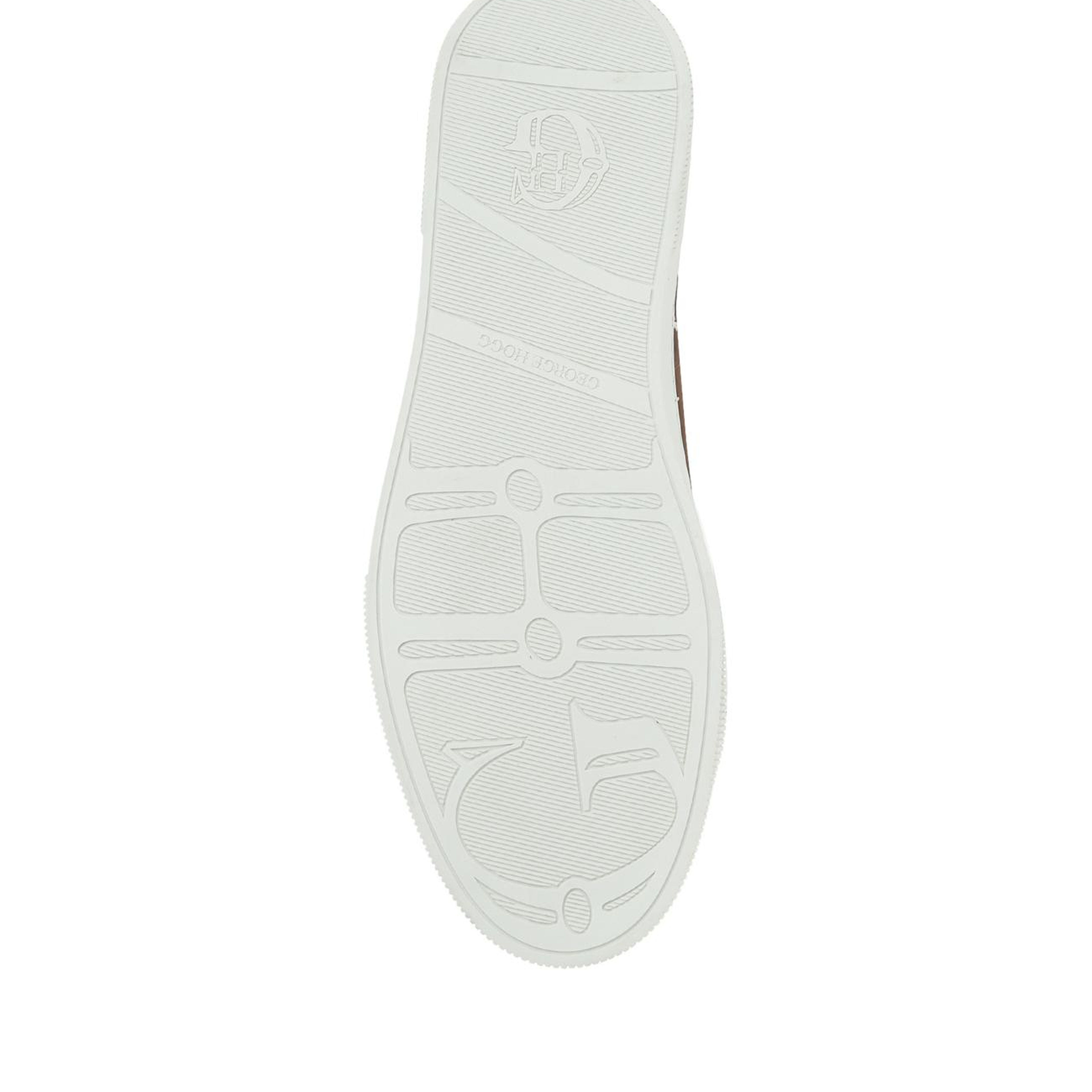 George Hogg Erkek Kahverengi Deri Sneaker