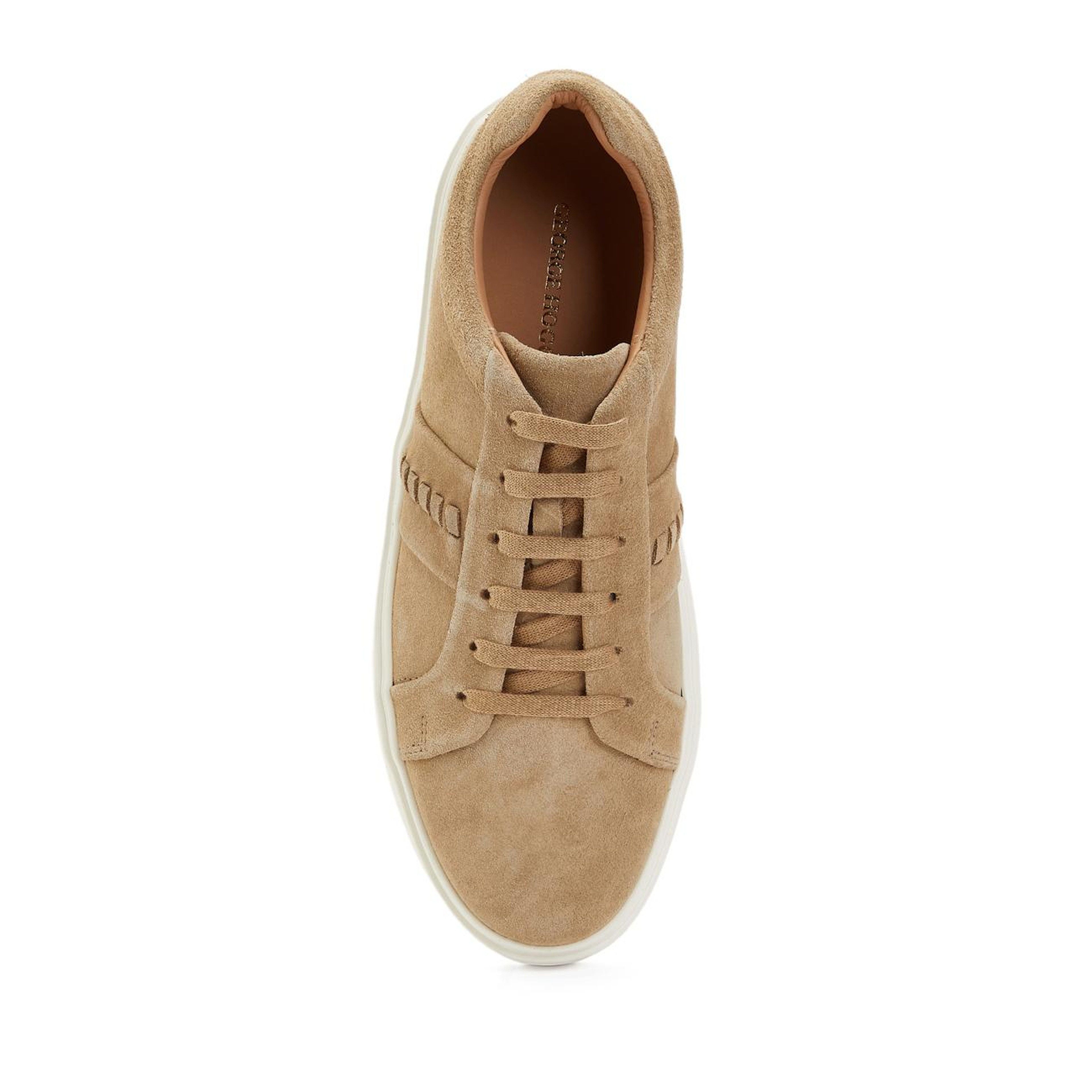 George Hogg Erkek Kum Günlük Rahat Deri Sneaker