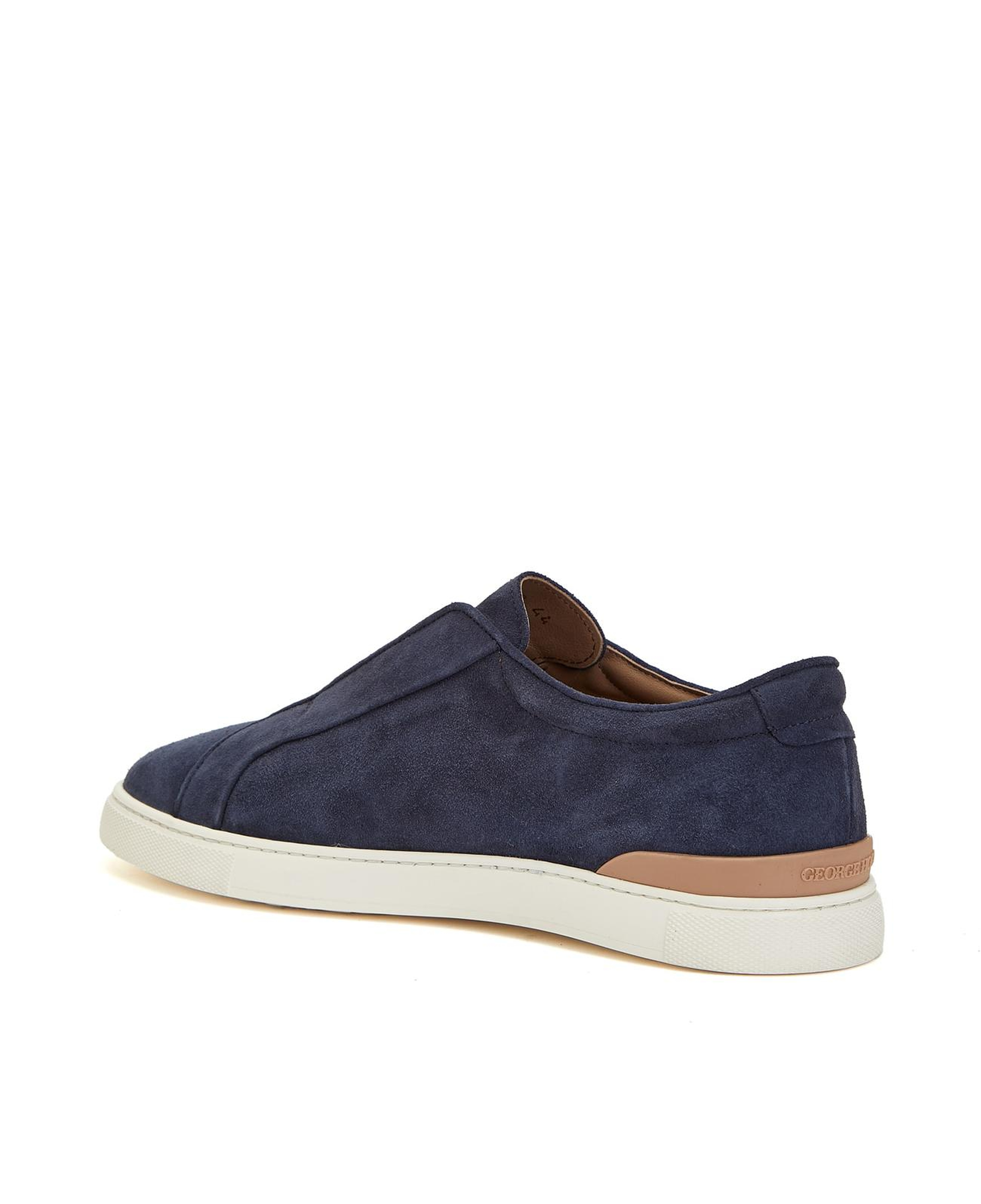George Hogg Erkek Lacivert Günlük Deri Sneaker