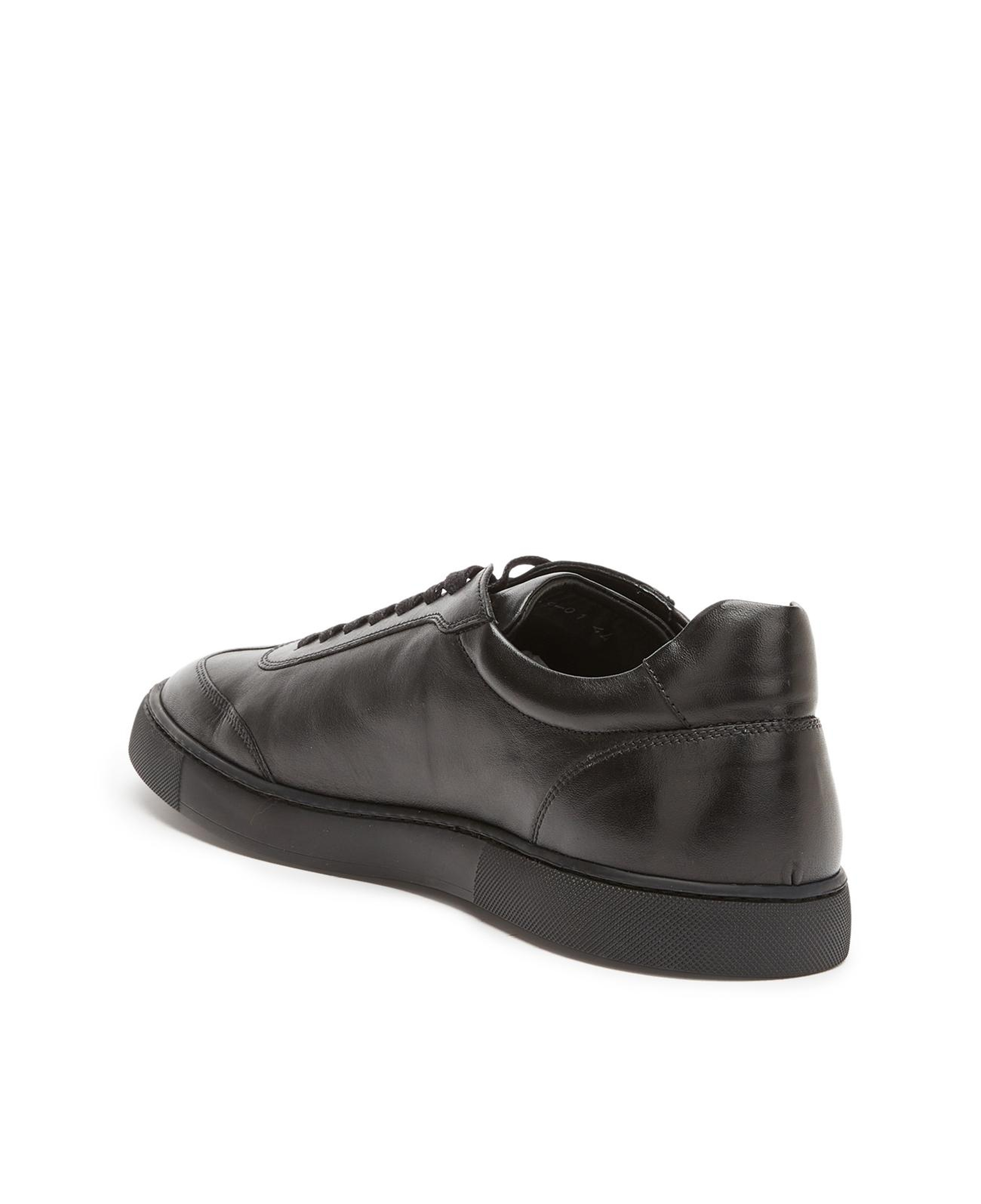 Divarese Erkek Siyah Günlük Rahat Deri Sneaker