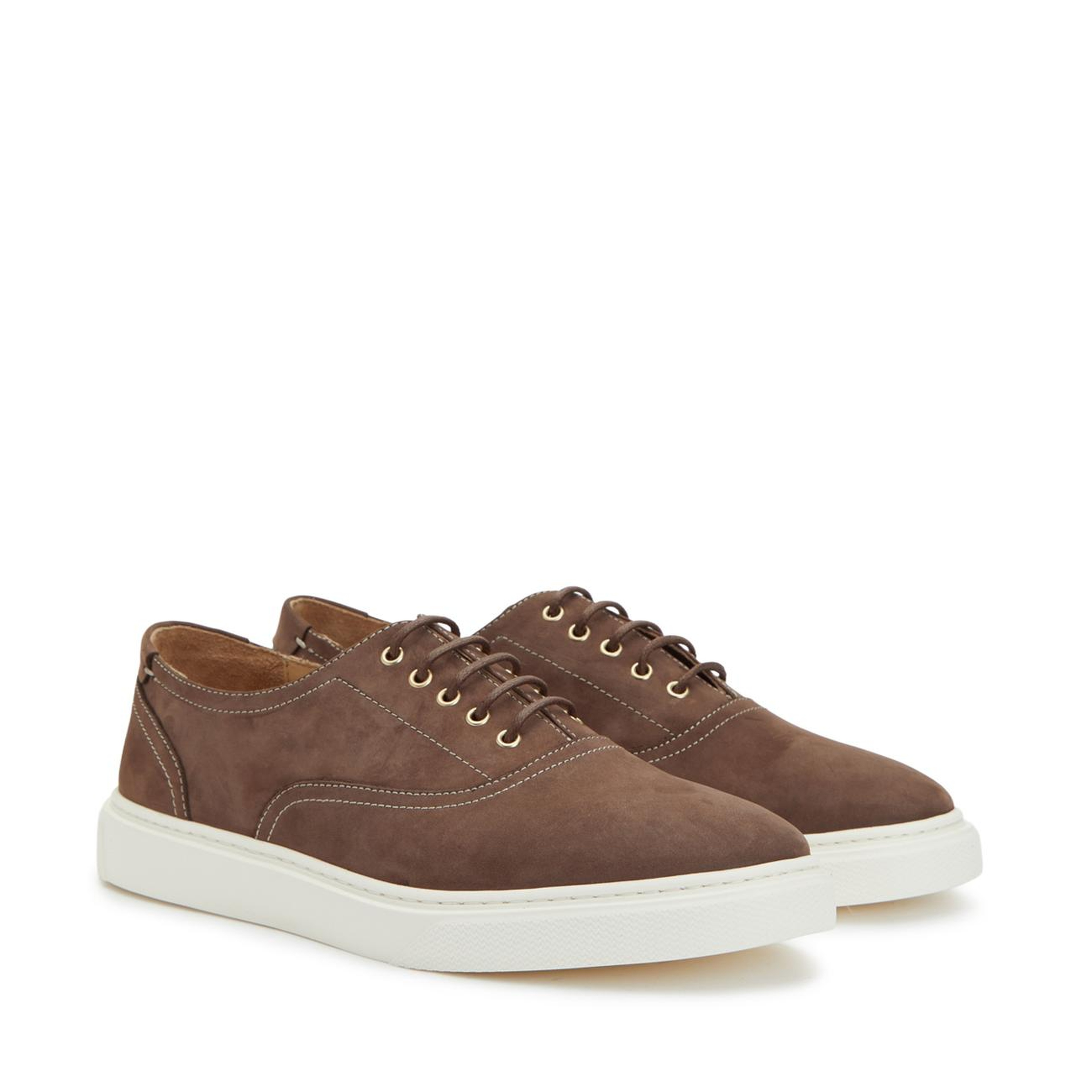 Divarese Erkek Vizon Günlük Deri Sneaker