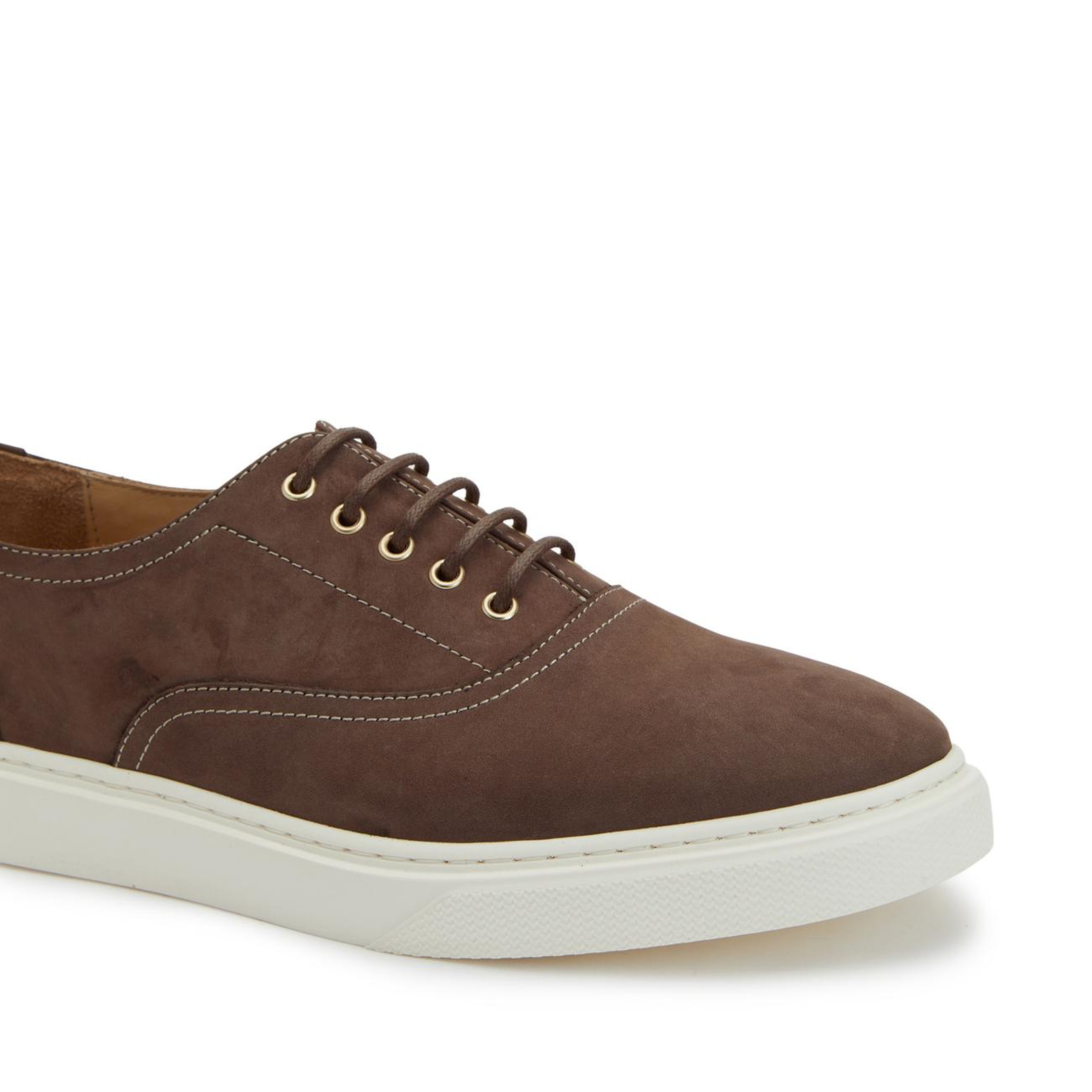 Divarese Erkek Vizon Günlük Deri Sneaker