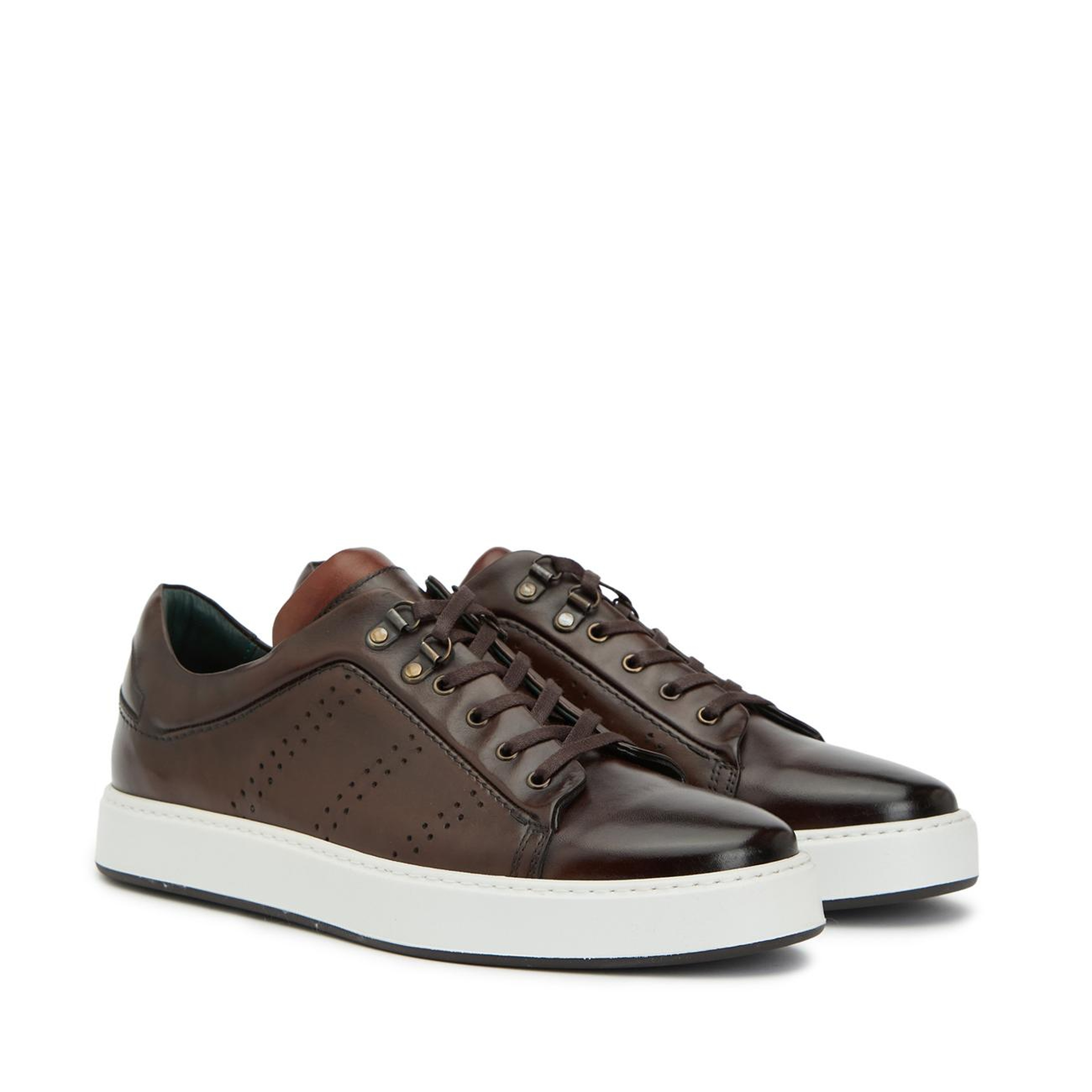 George Hogg Erkek Acı Kahve Sneaker