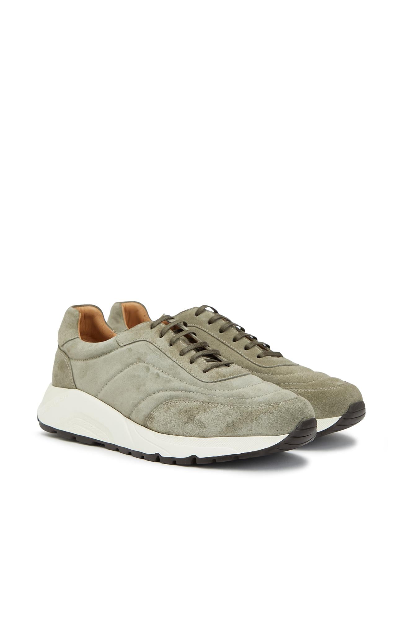 George Hogg Erkek Açık Haki Sneaker